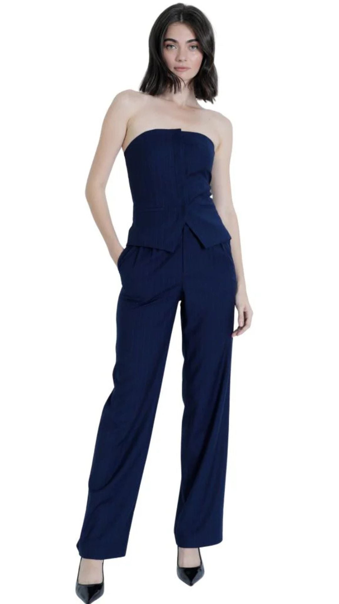 Zoe Striped Pants - Karina Grimaldi