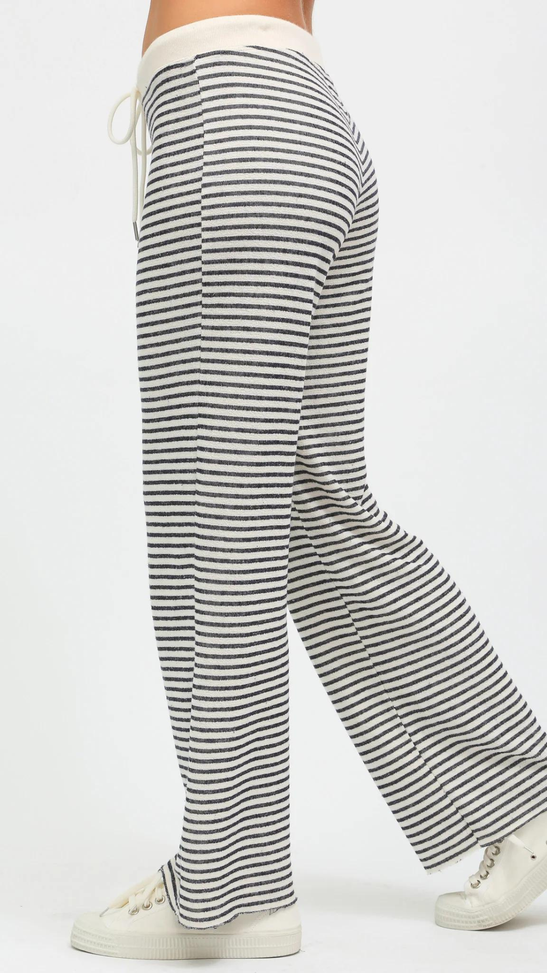 Haven Pant Sailor Striped - Electric and Rose