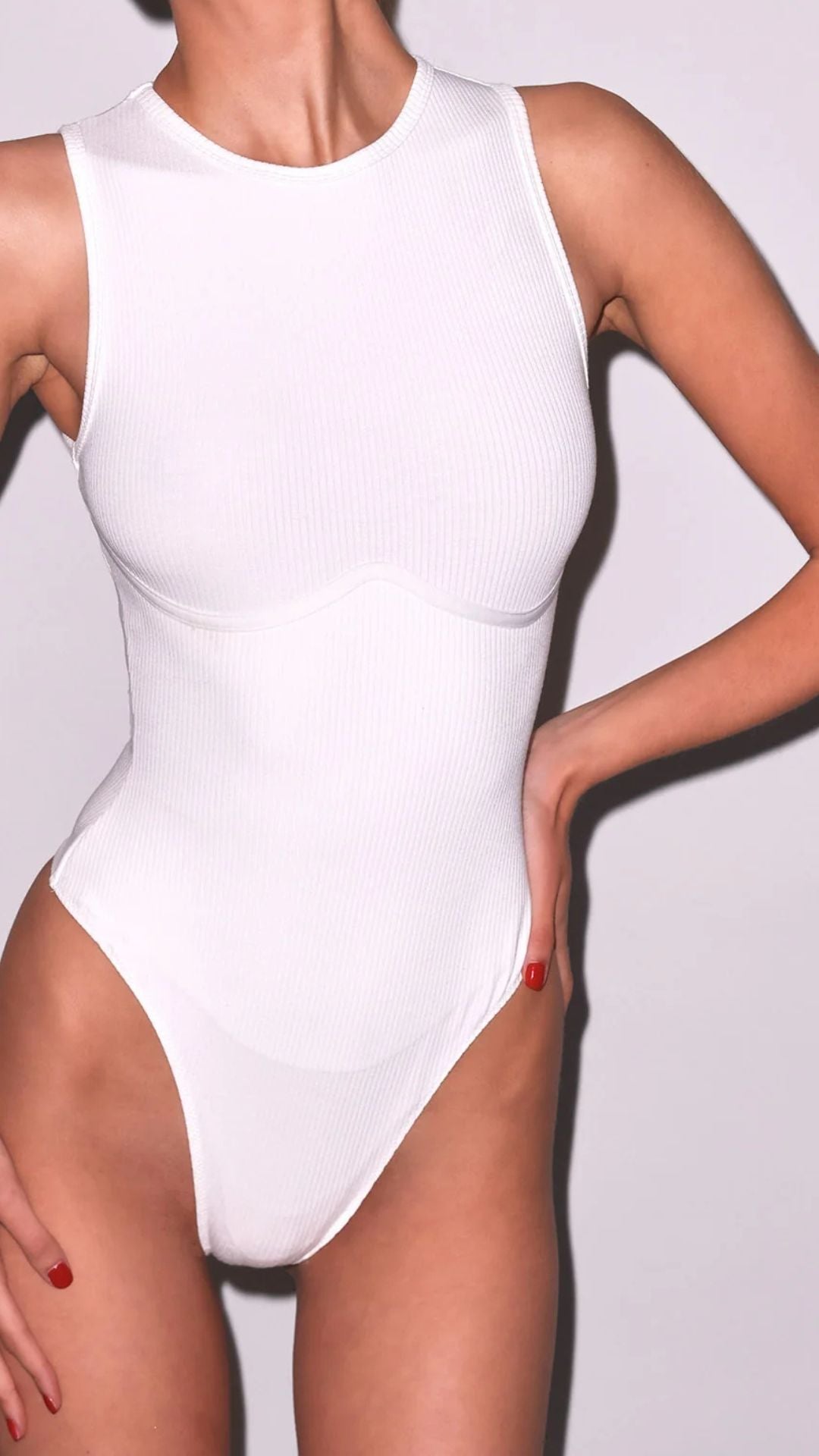 Hourglass Rib Bodysuit - Fleur Du Mal
