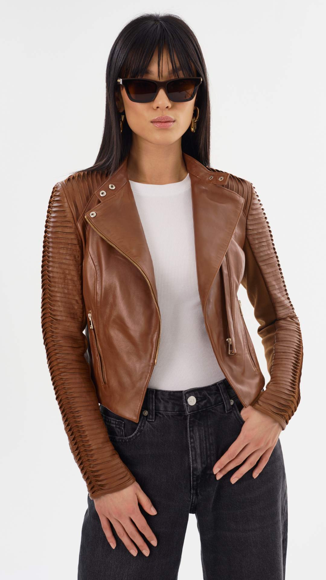 Azra Leather Jacket - Lamarque