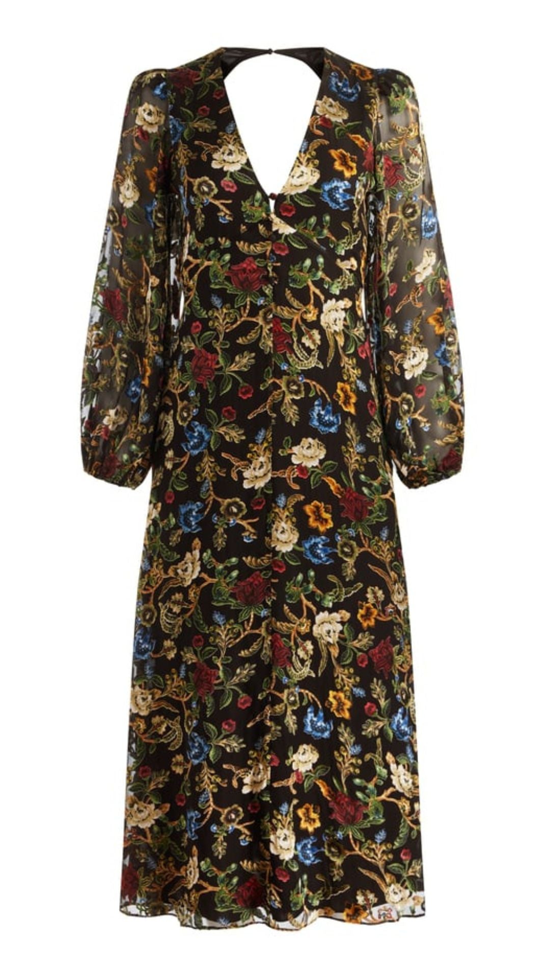 Mona Midi Dress - Alice and Olivia