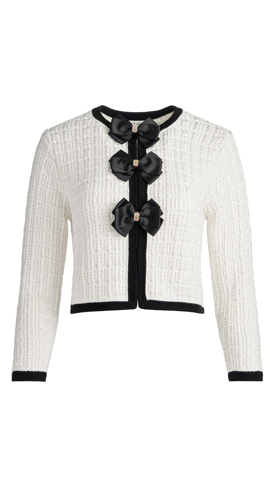 Akira Bow Cardigan - Alice and Olivia
