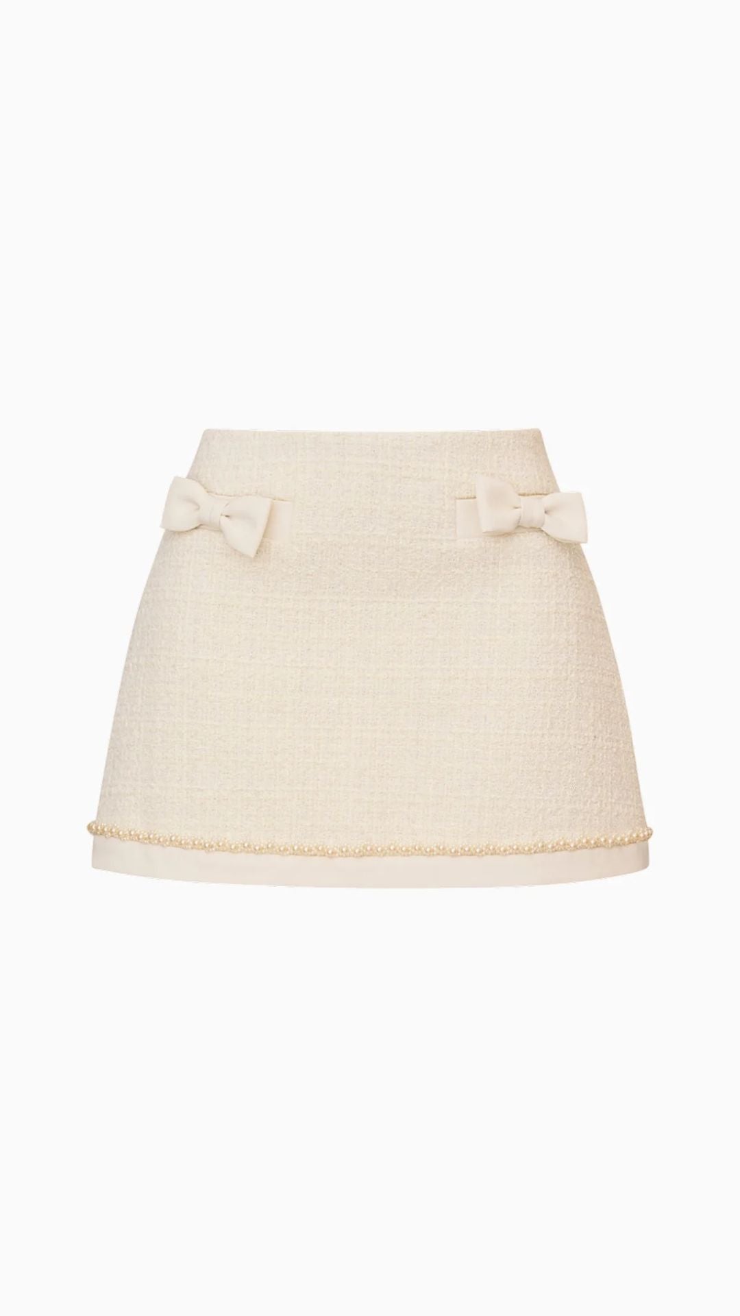 Edeness Tweed Mini Skirt - LoveShackFancy