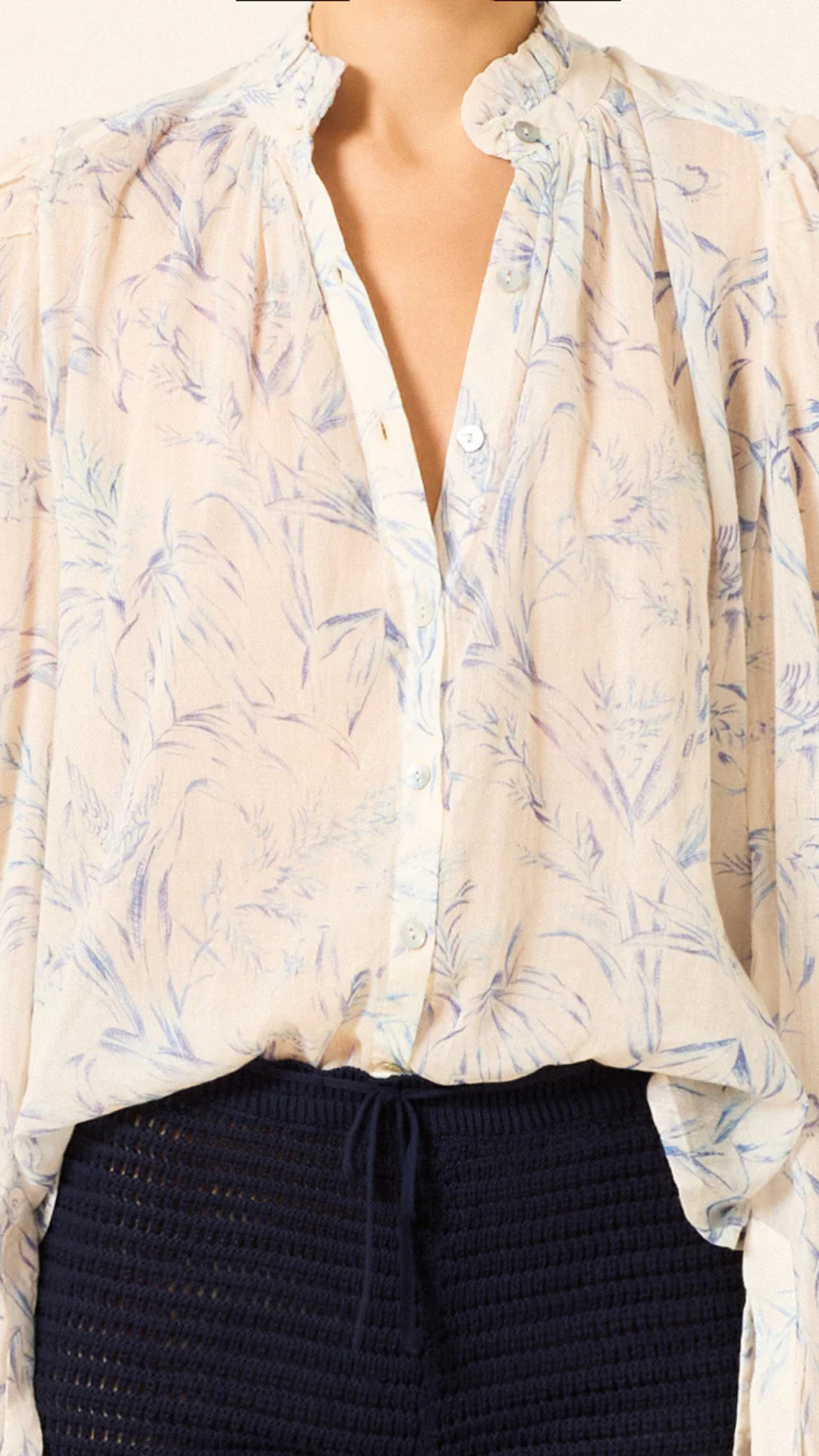 Annabel Avian Toile Shirt