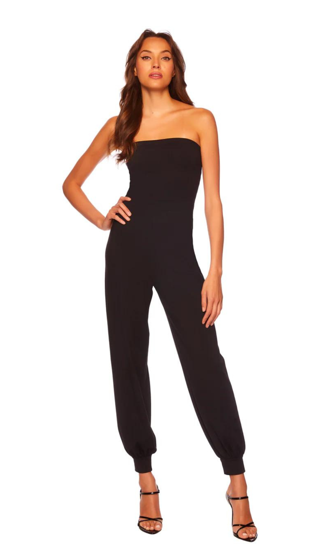 Strapless Jogger Jumpsuit - Susana Monaco