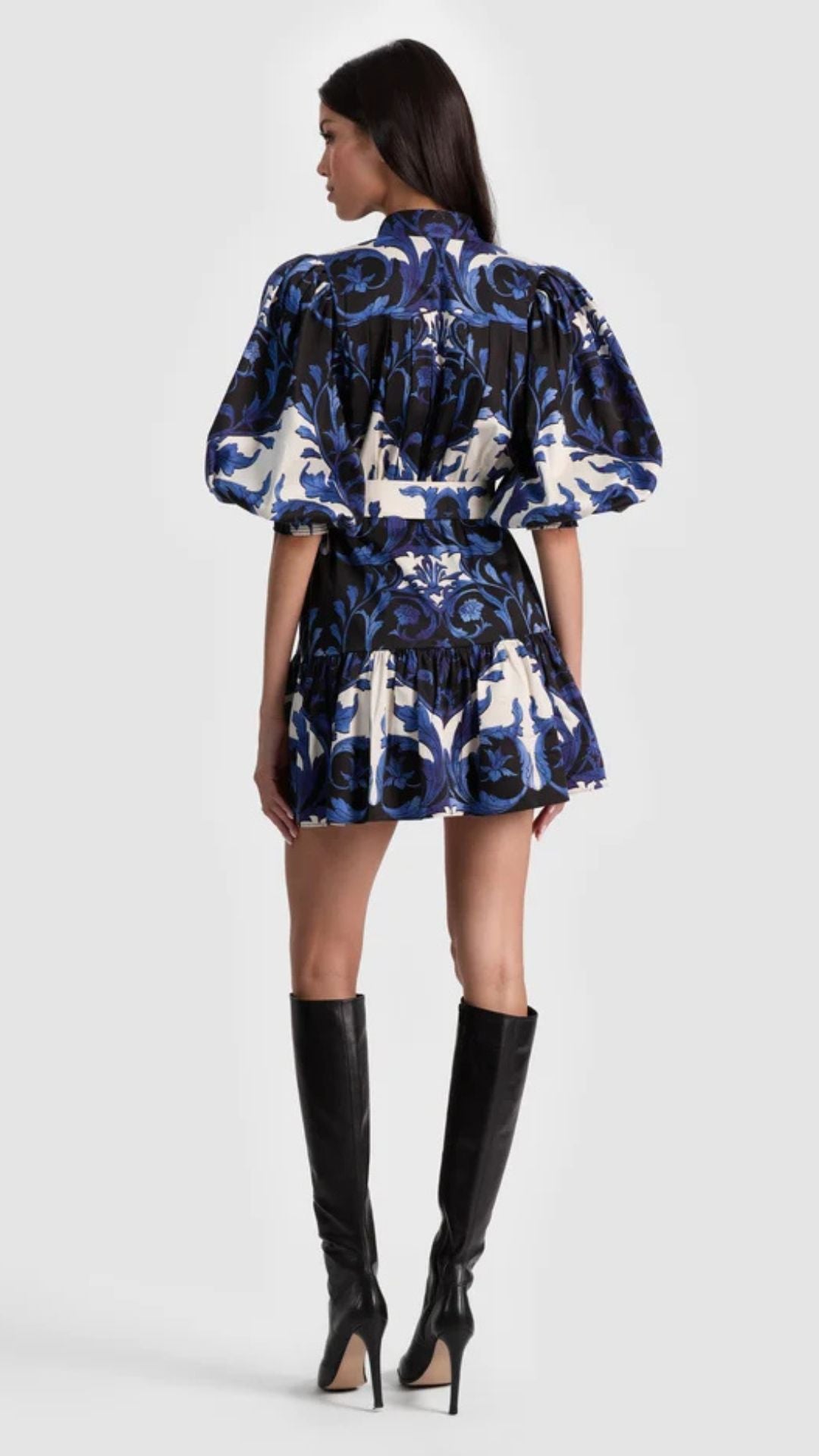 Cora Mini Shirt Dress - Alice and Olivia