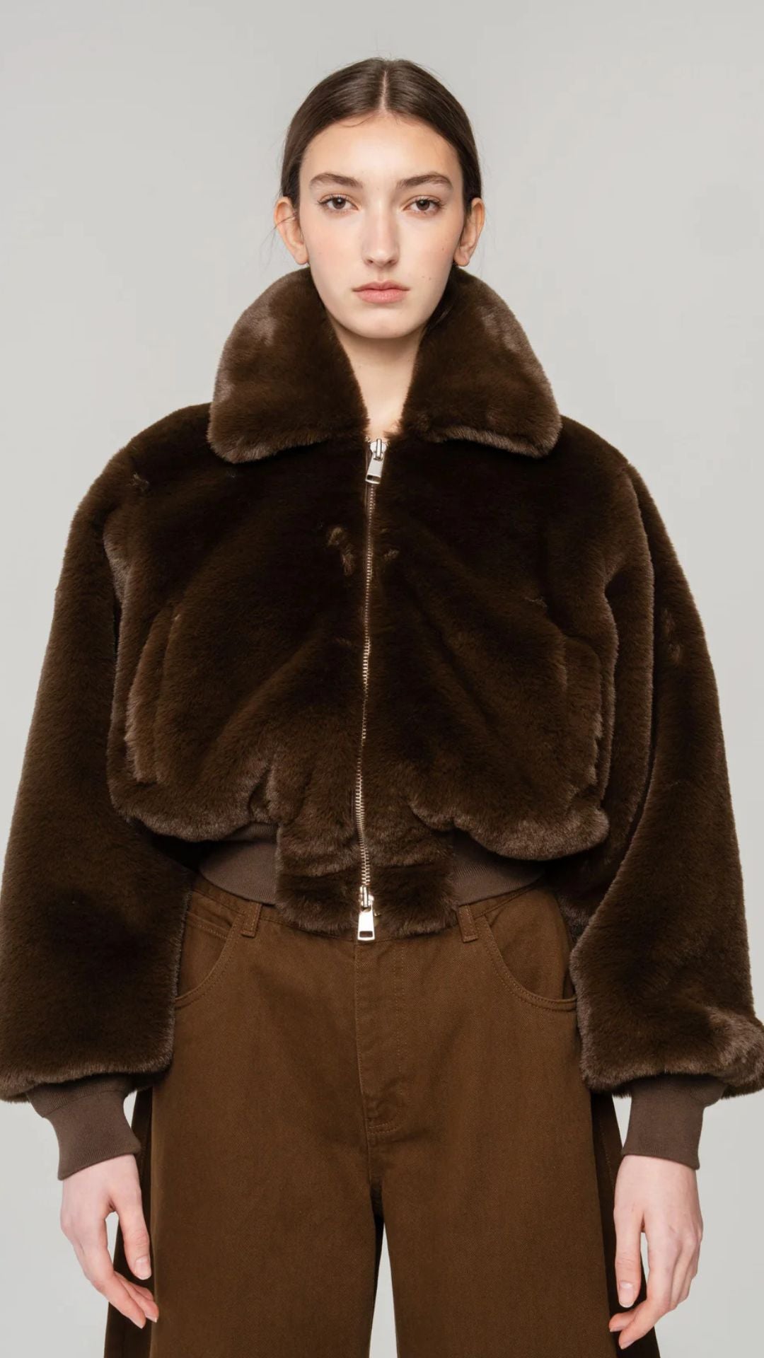 Clemence Faux Fur Jacket