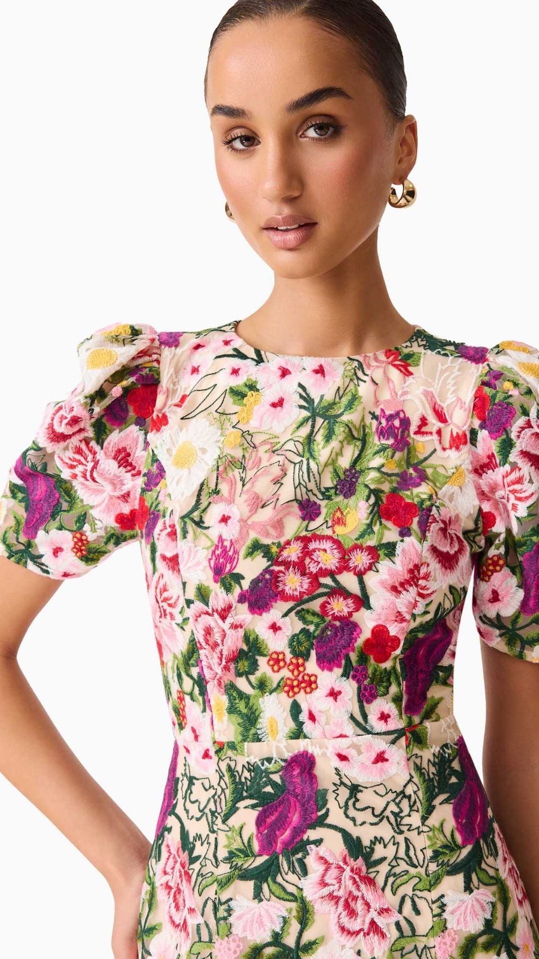 Flora Midi Dress - Elliatt