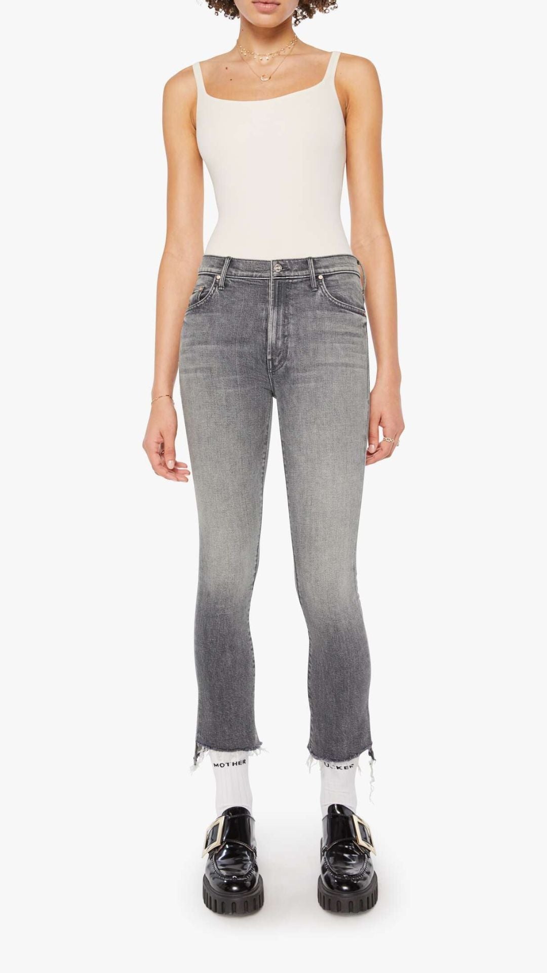 Insider Crop Step Fray Moshpit