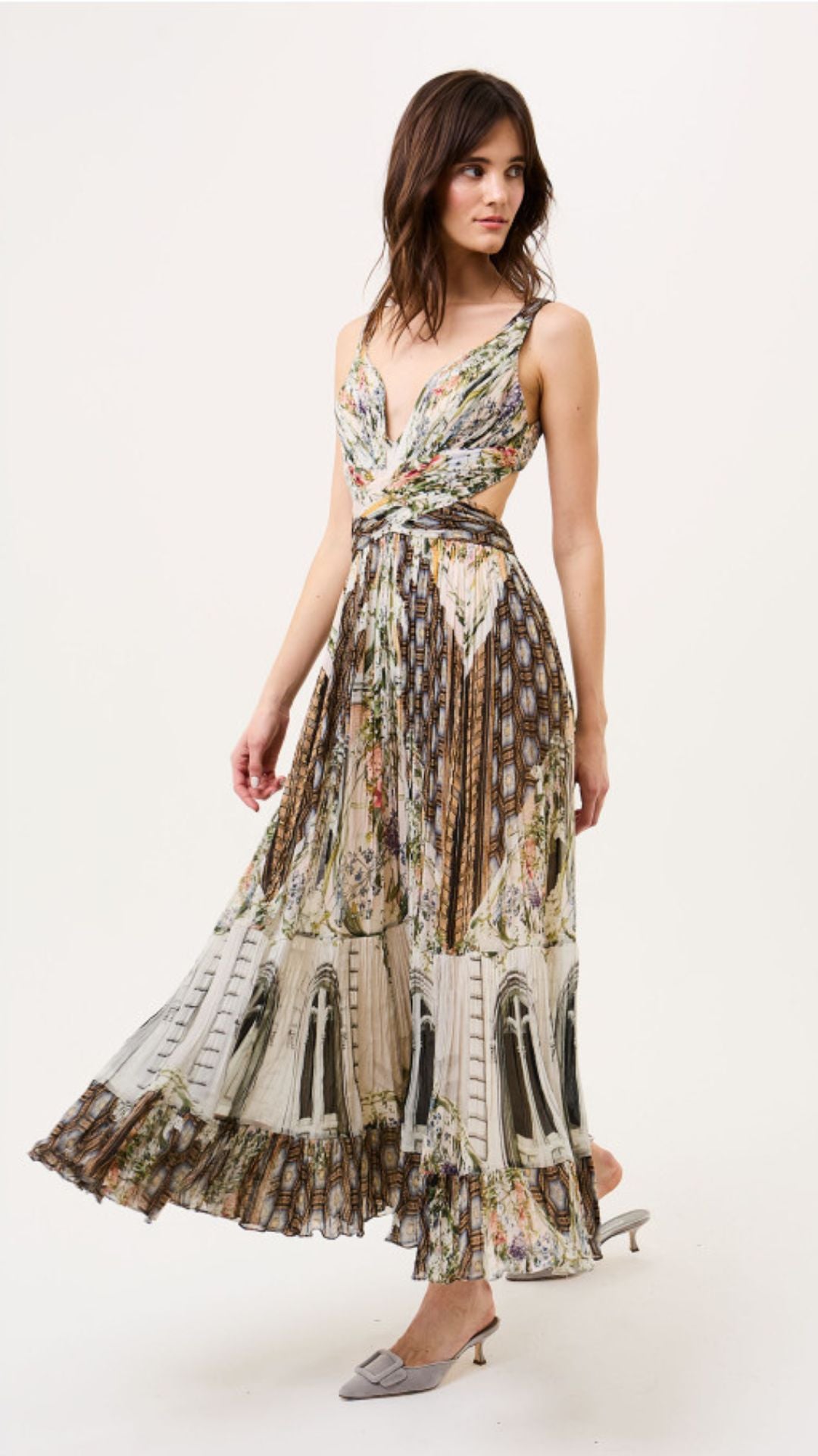 Flora Facade Cut Out Dress