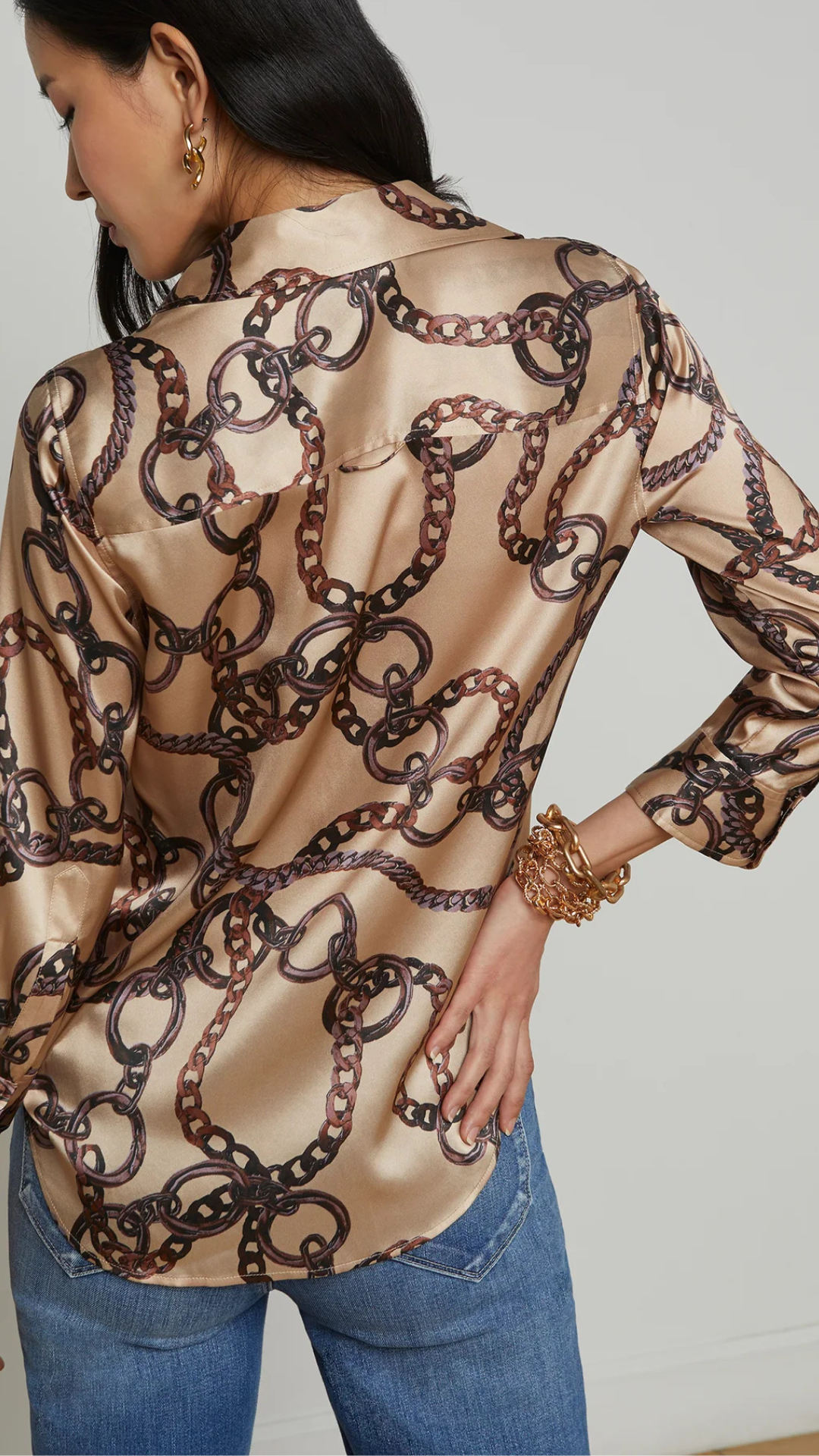 Dani Chain Blouse - L'Agence