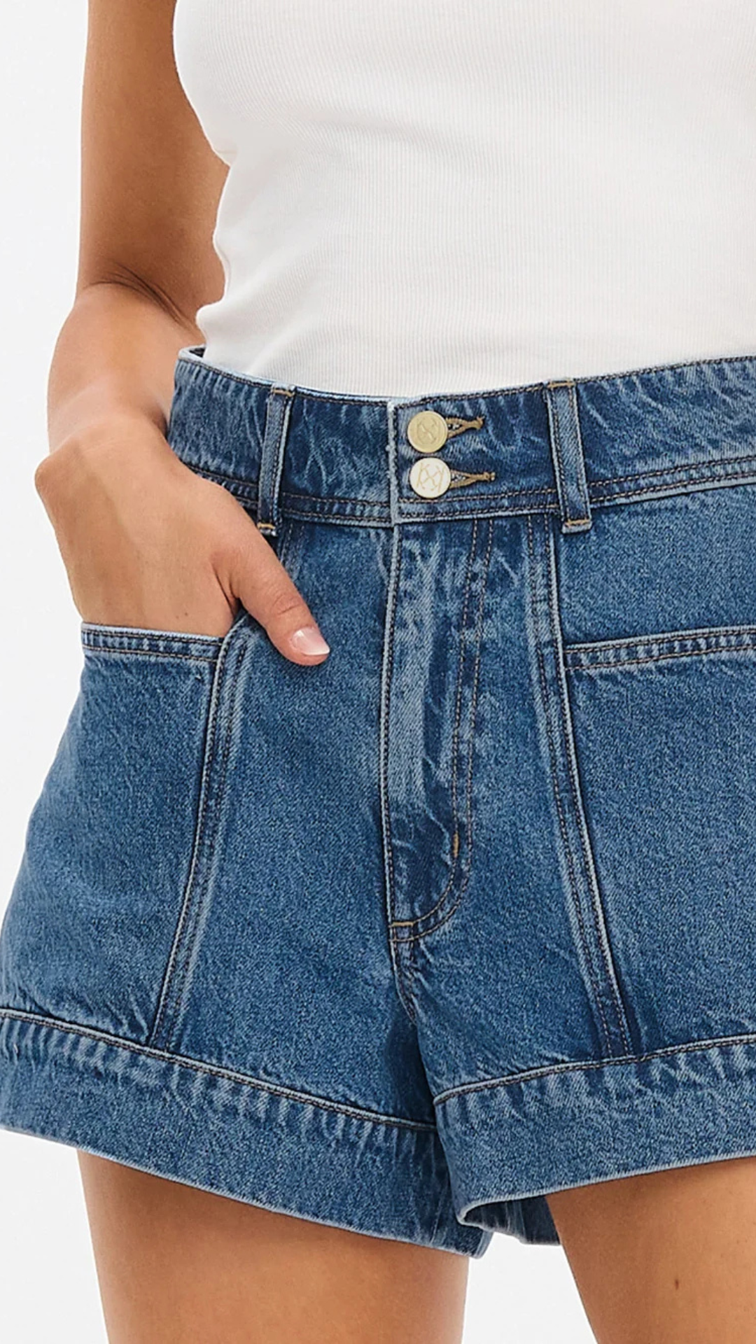 Rita Denim Short
