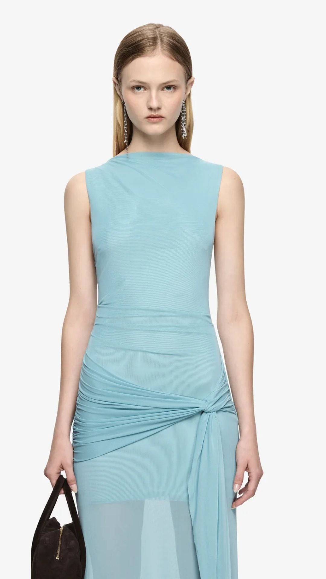 Anya Maxi Dress Bermuda Blue - BEC + BRIDGE