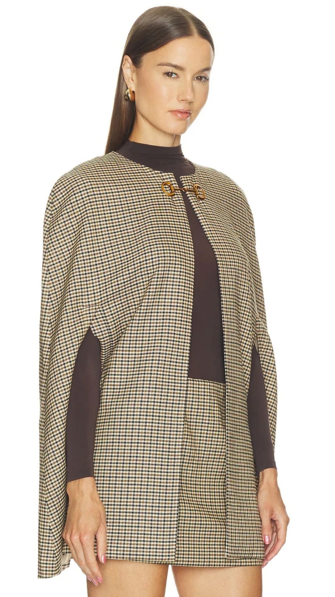 Argyle Cape Brown Plaid - Sans Faff