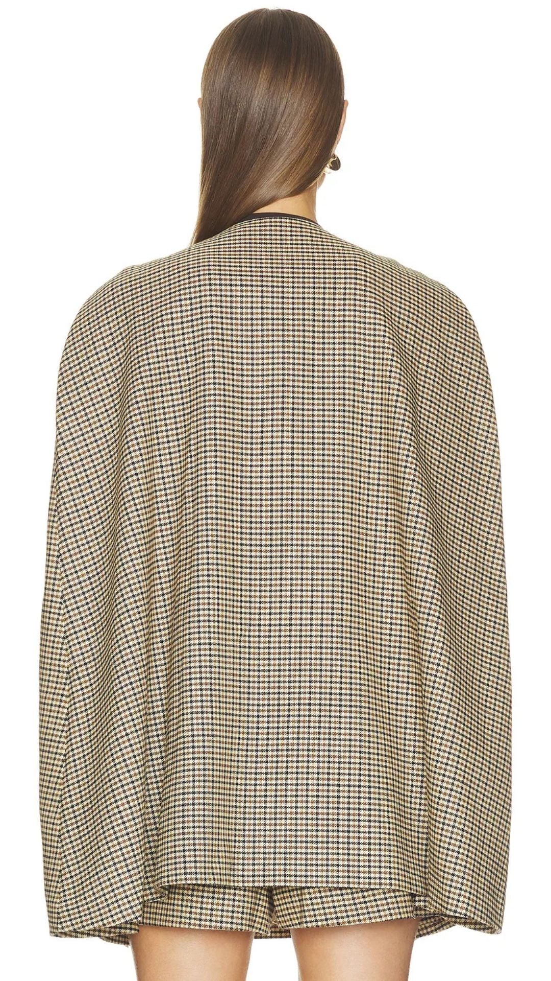 Argyle Cape Brown Plaid - Sans Faff