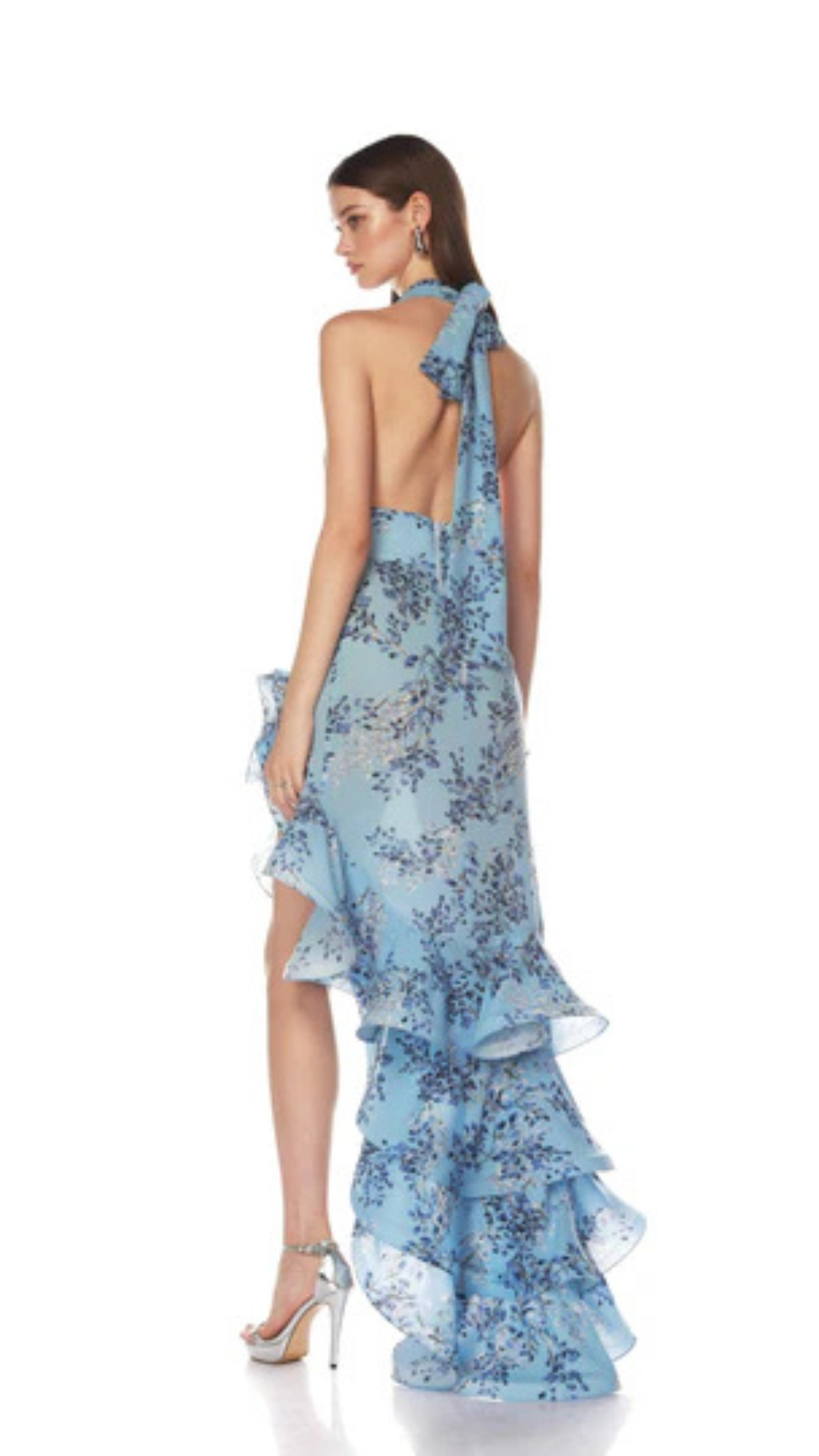 Bronte Blue Poppy Maxi Dress - Bronx and Banco