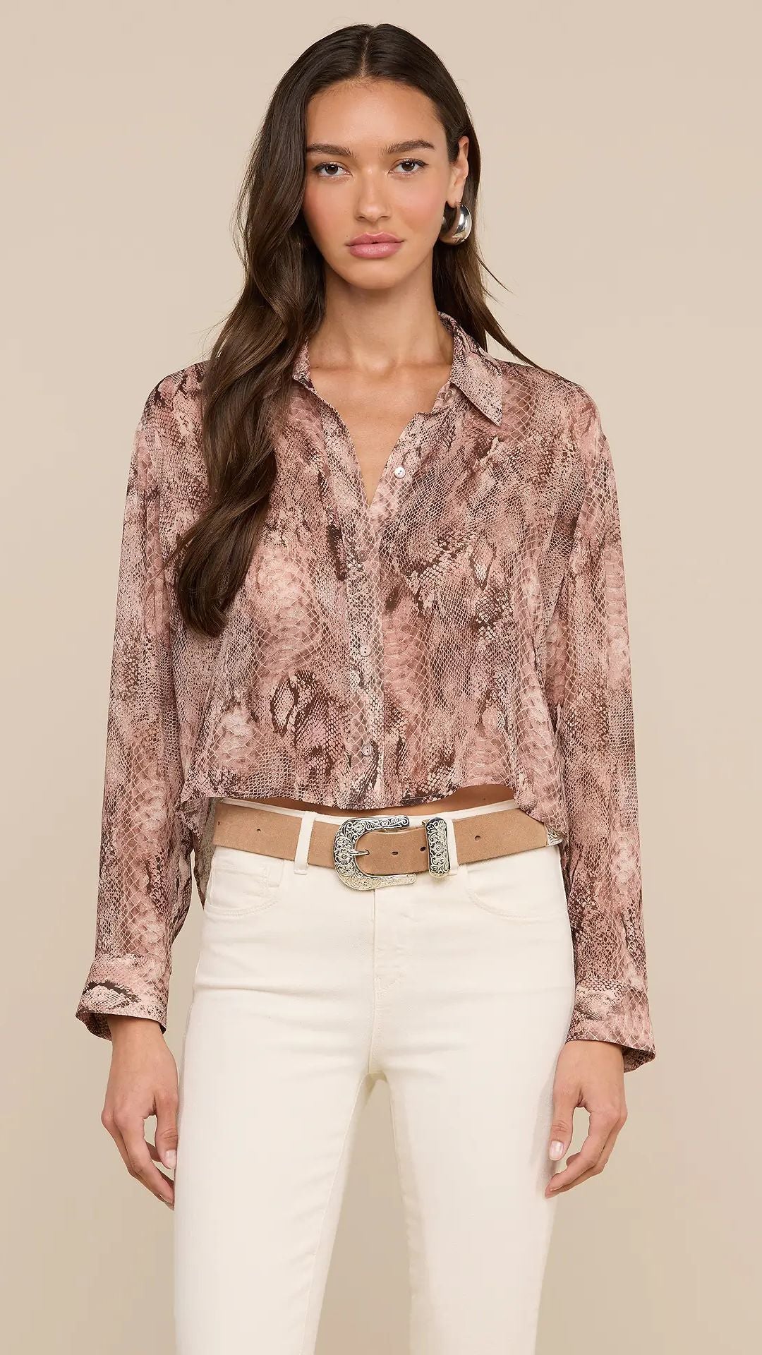 Cosette Shirt Mauve - L'Agence