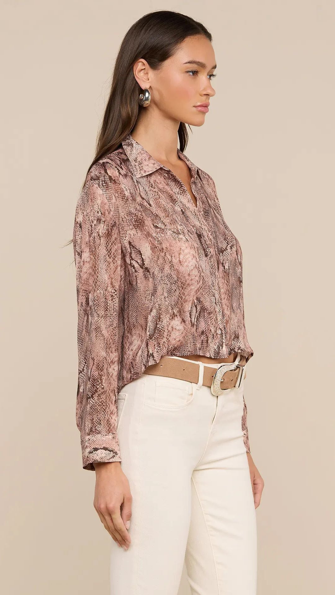 Cosette Shirt Mauve - L'Agence