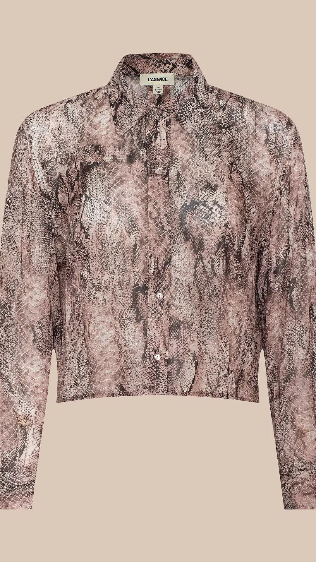 Cosette Shirt Mauve - L'Agence