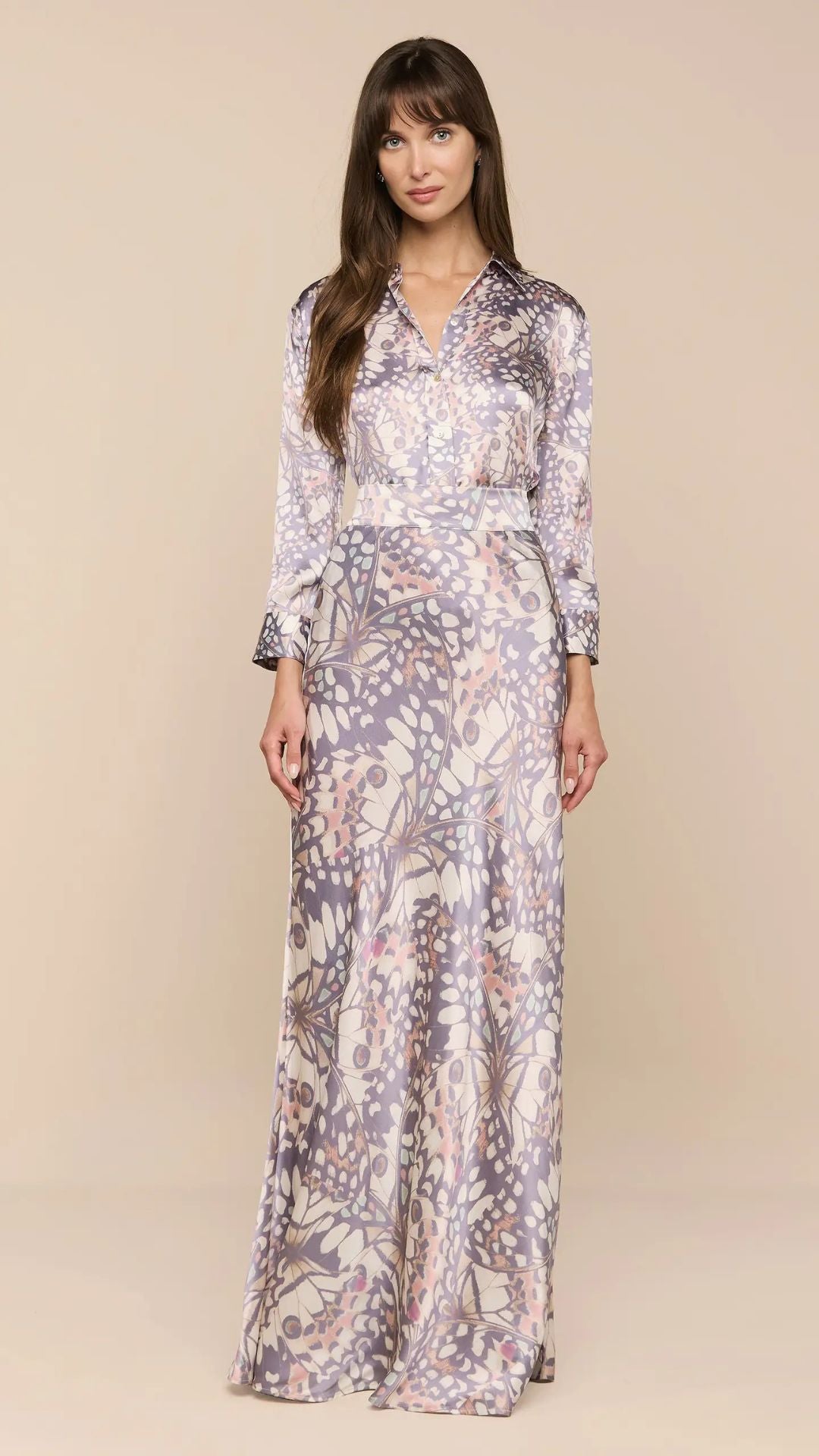 Dani Silk Blouse Multi - L'Agence