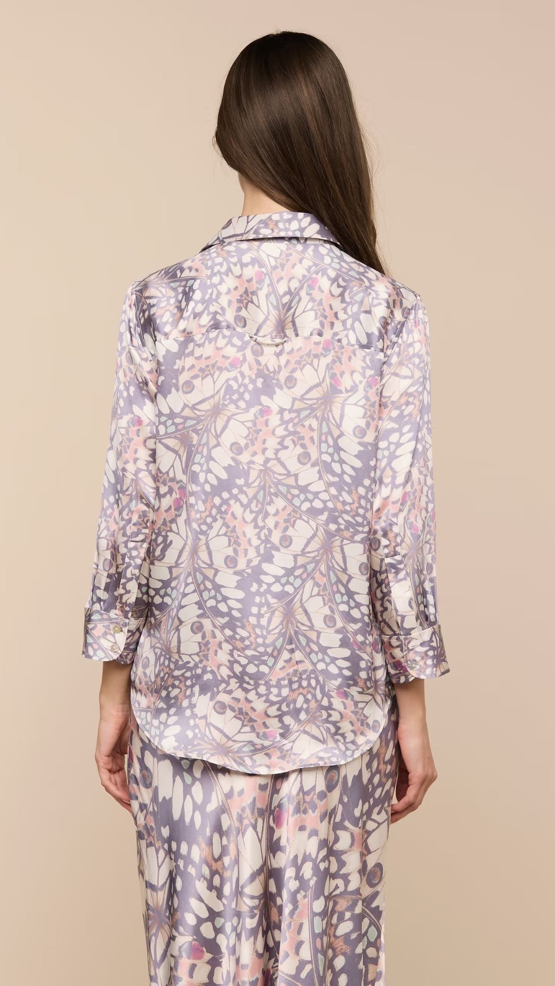 Dani Silk Blouse Multi - L'Agence