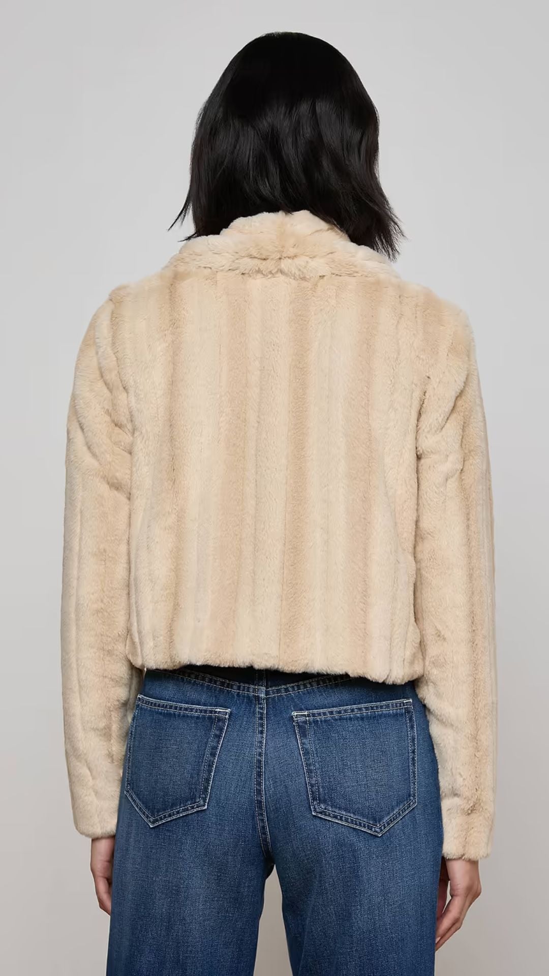 Davy Faux Fur Jacket - L'Agence