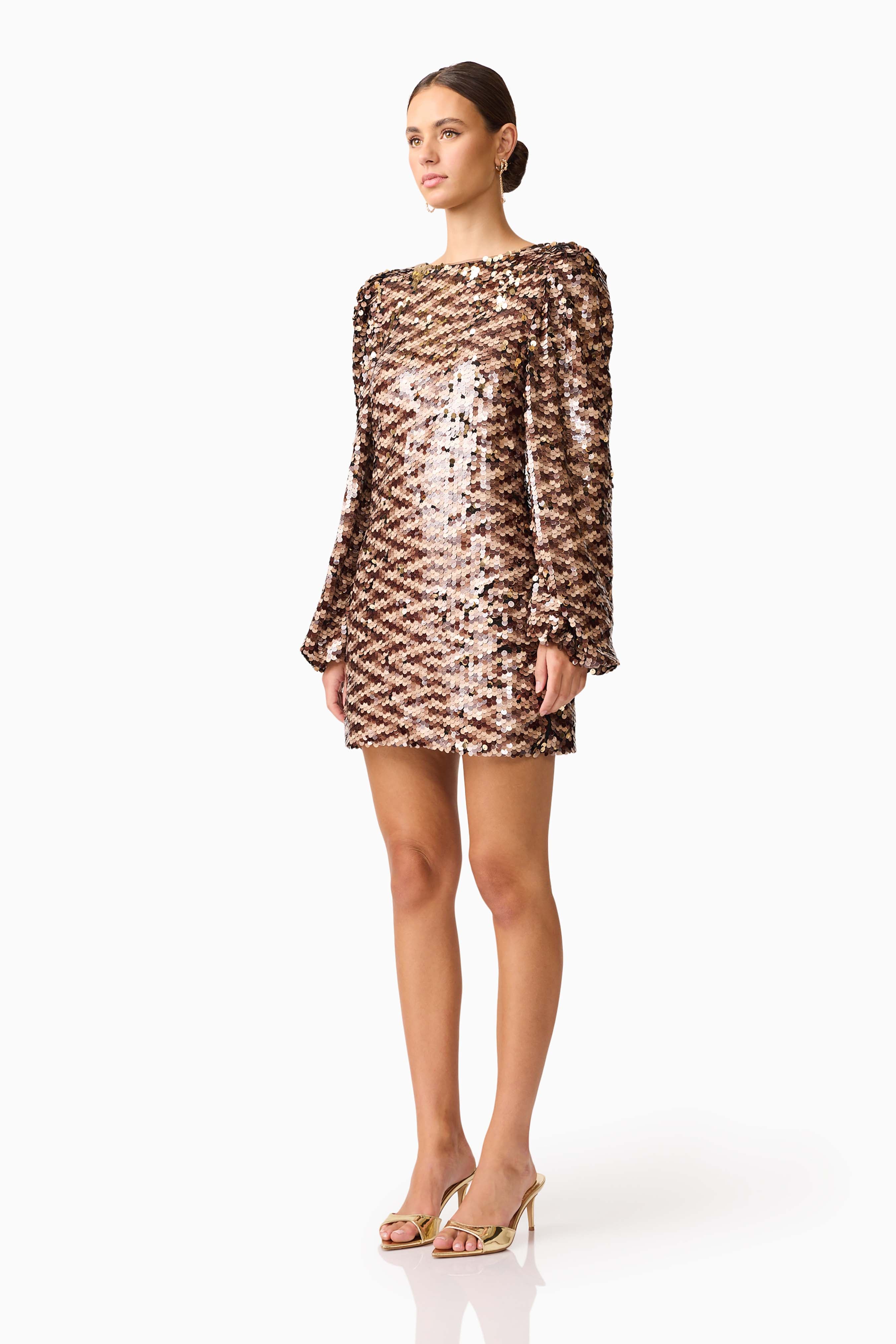 Noemi Long Sleeve Mini Dress