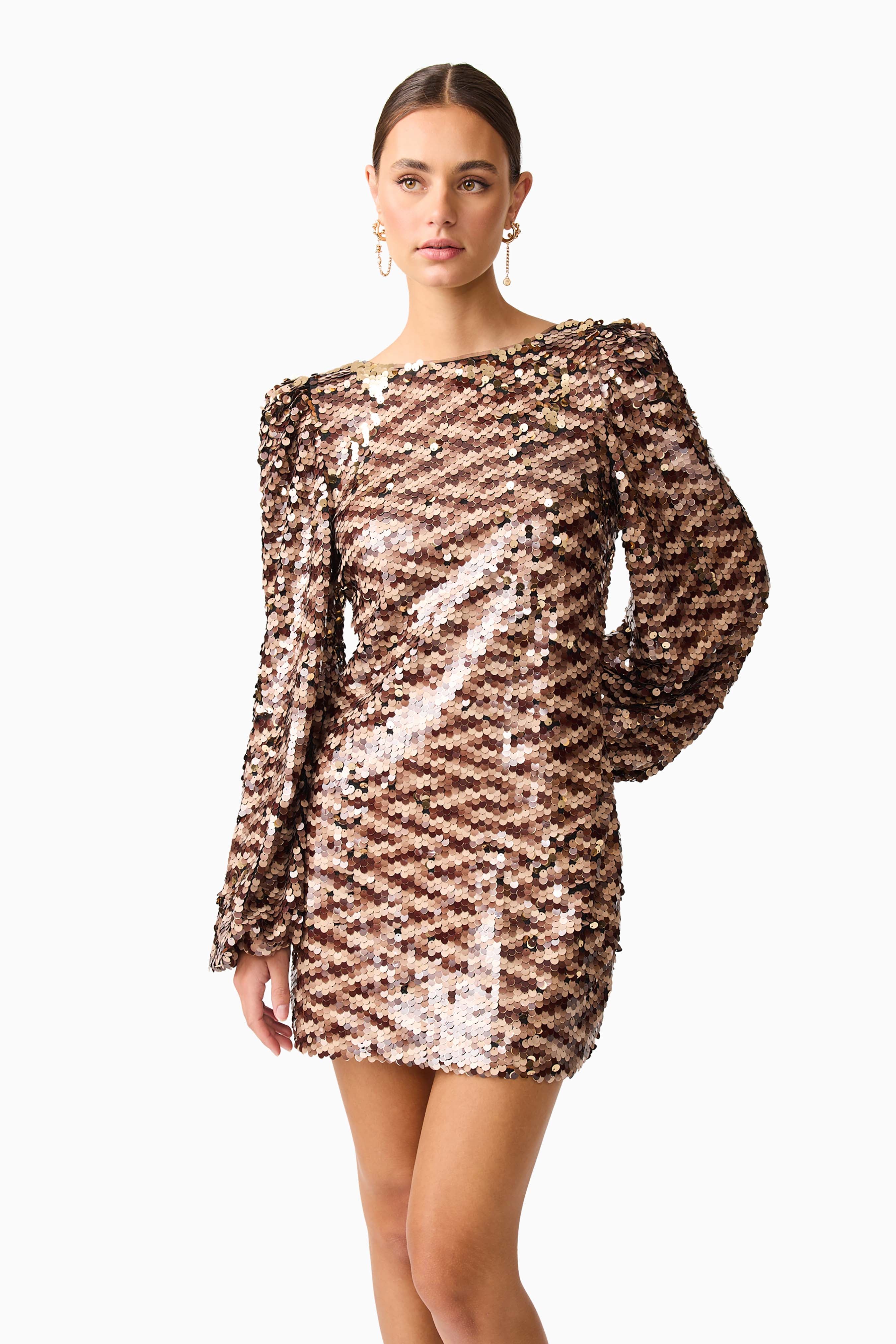 Noemi Long Sleeve Mini Dress