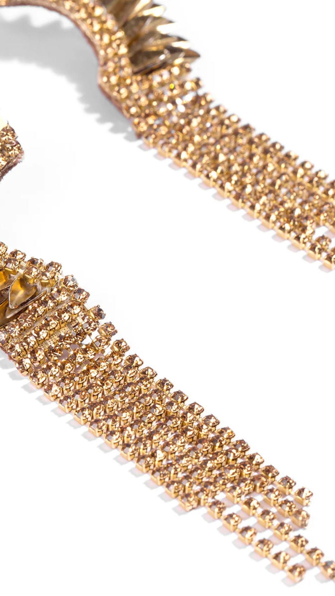 Estella Earrings Gold - Deepa Gurnani