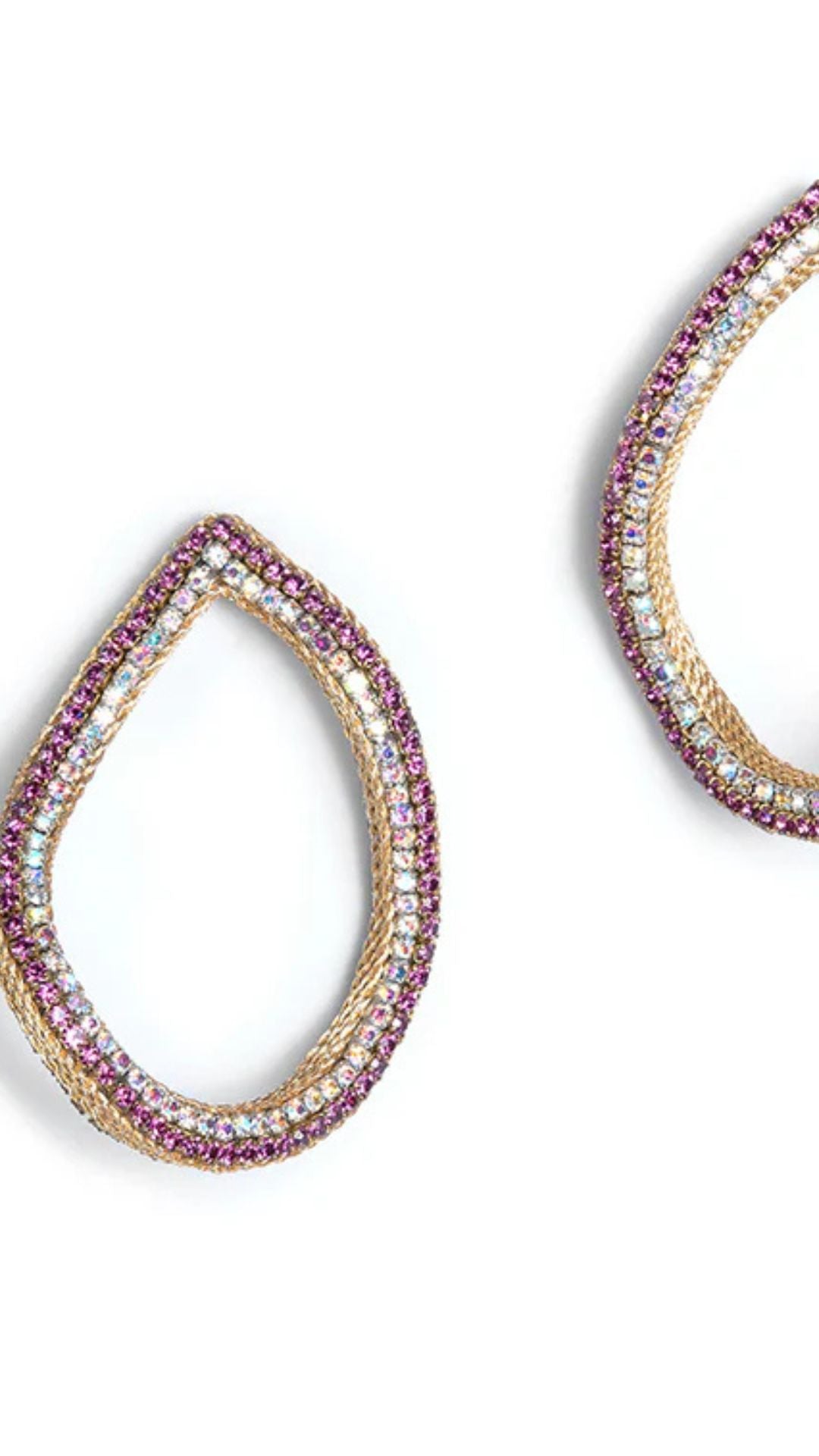 Eve Earrings Fuchsia - Deepa Gurnani