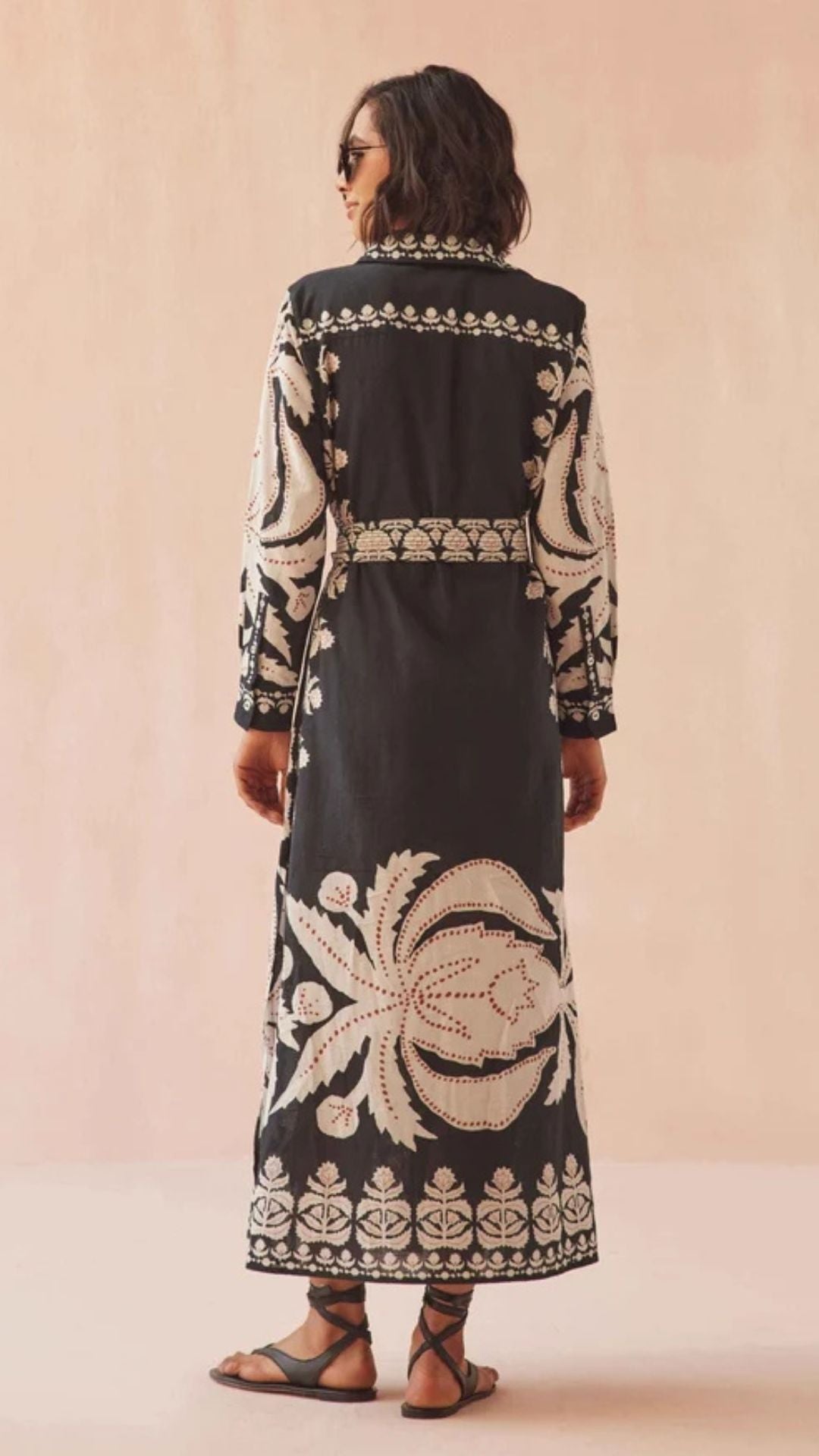 Emma Shirt Dress Nikita Oyster - Omika