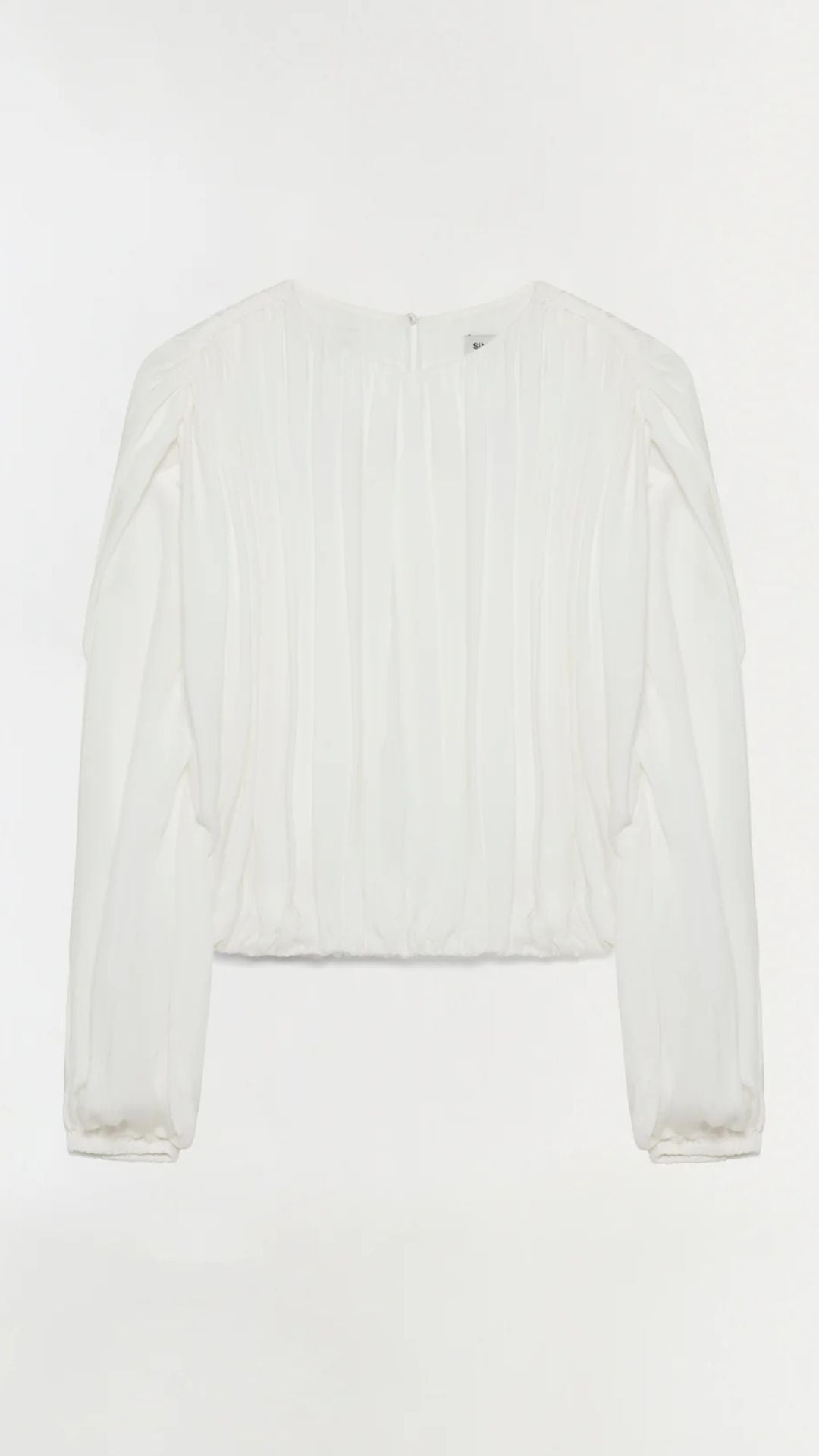 Frida Silk Georgette Top Ivory - Simkhai