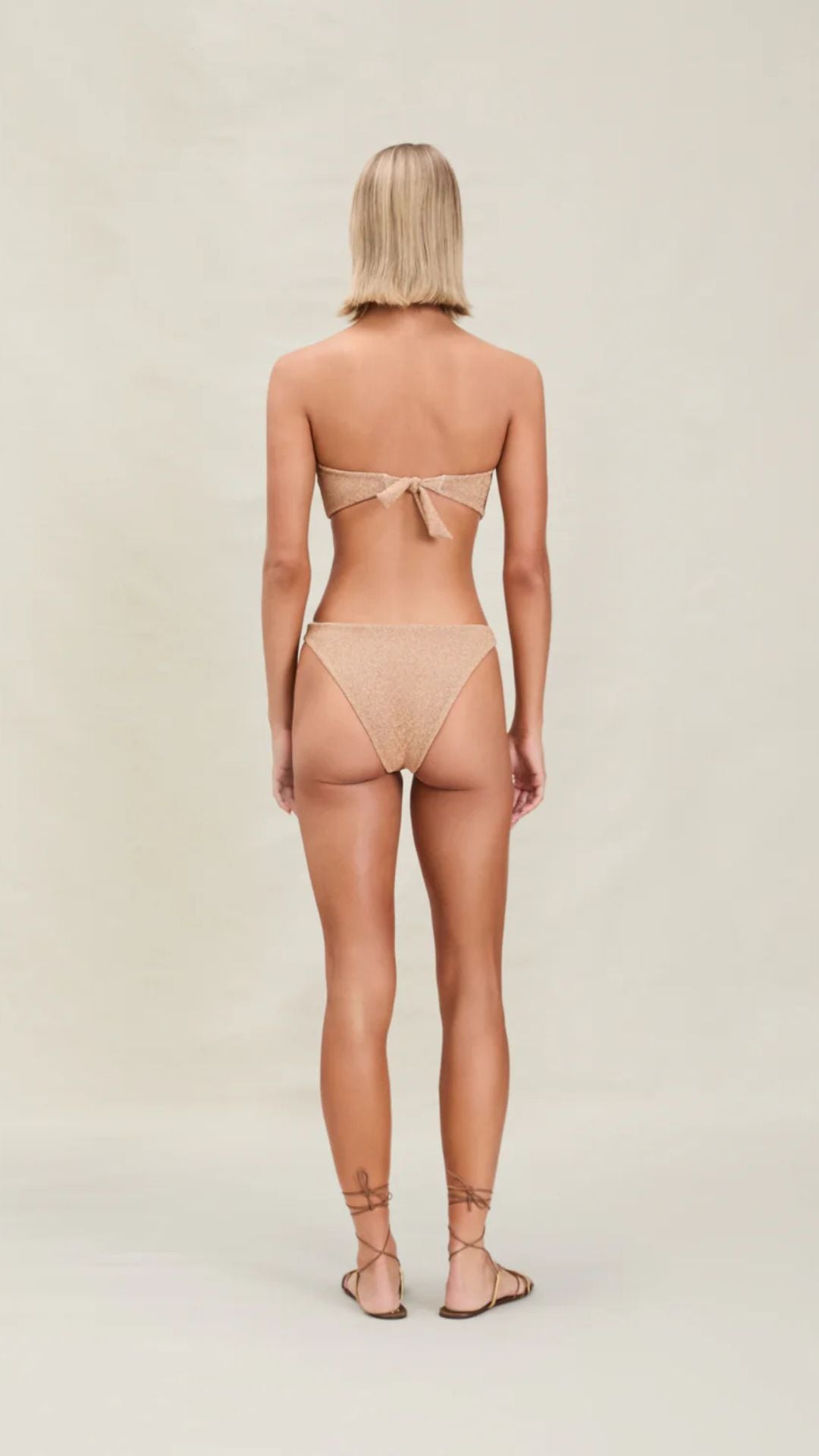 Hailey Top Gold Shimmer - Devon Windsor