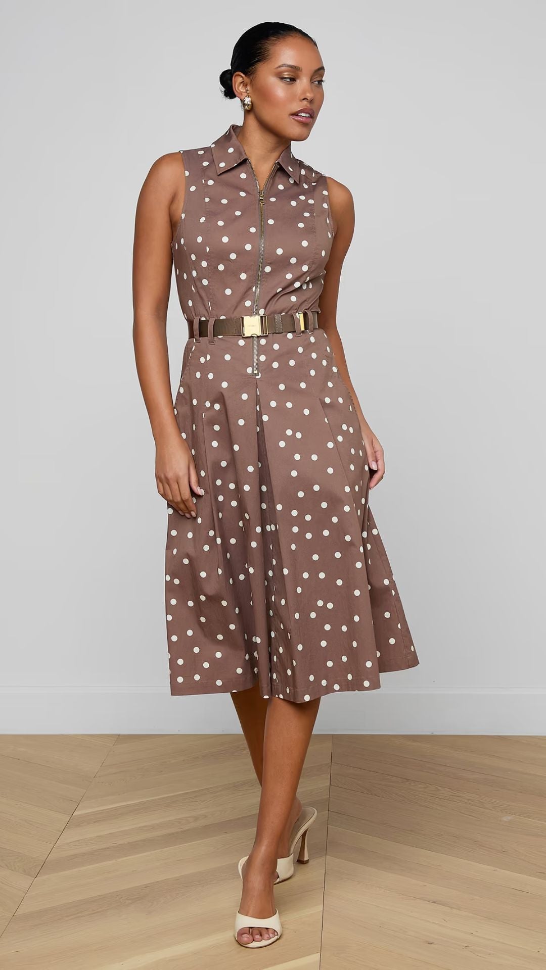 Kylo Belted Shirt Dress - L'Agence