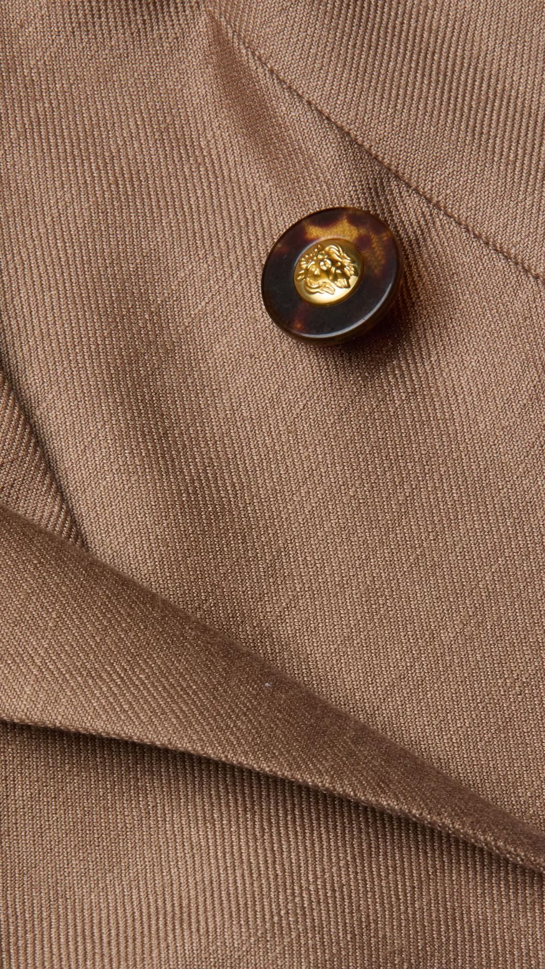 Lila Linen-Blend Blazer Barley - L'Agence
