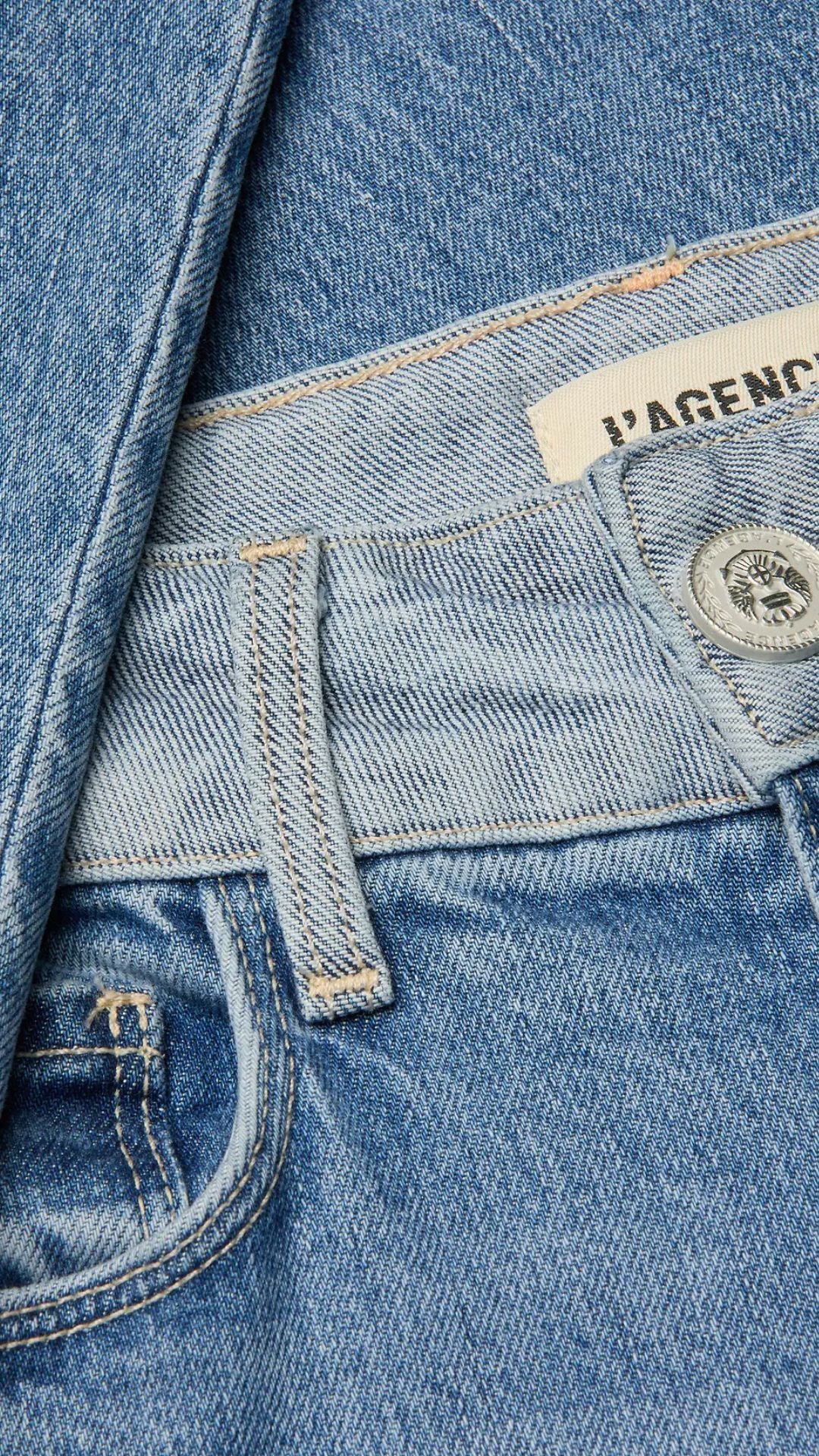 Louane Wide-Leg Flare Jean - L'Agence