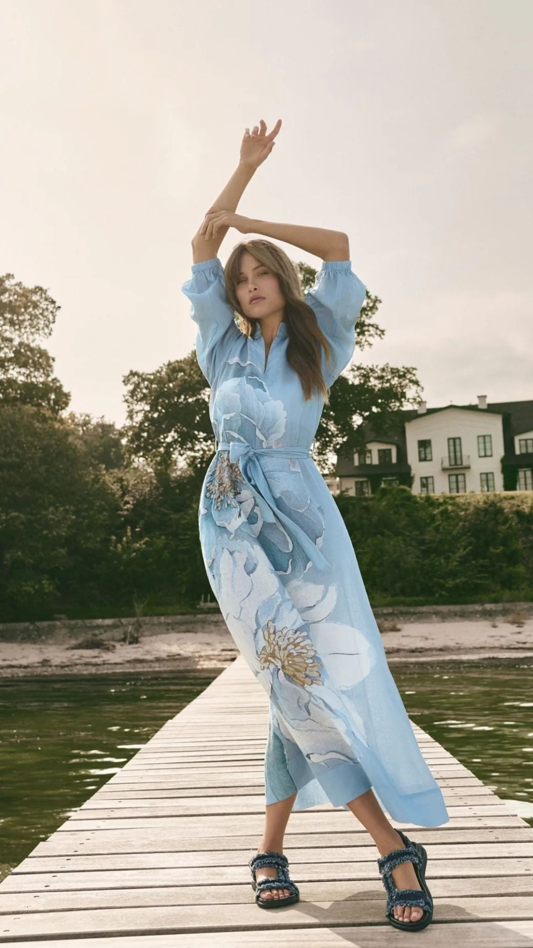 SalmaDEA NS - Dress - Rosea Plena Skyway - Dea Kudibal