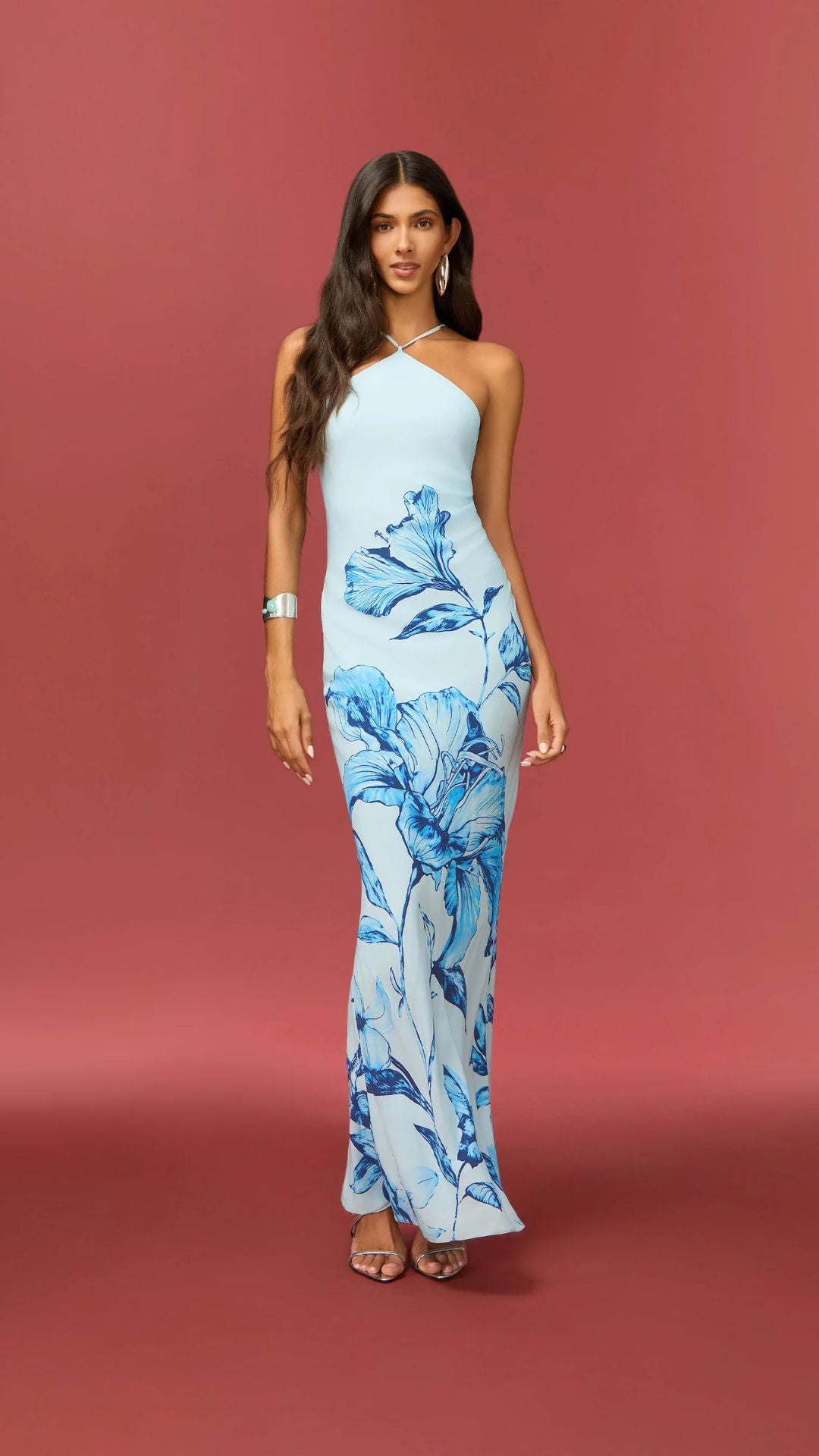 Milo Halter Maxi Dress - Rococo Sand