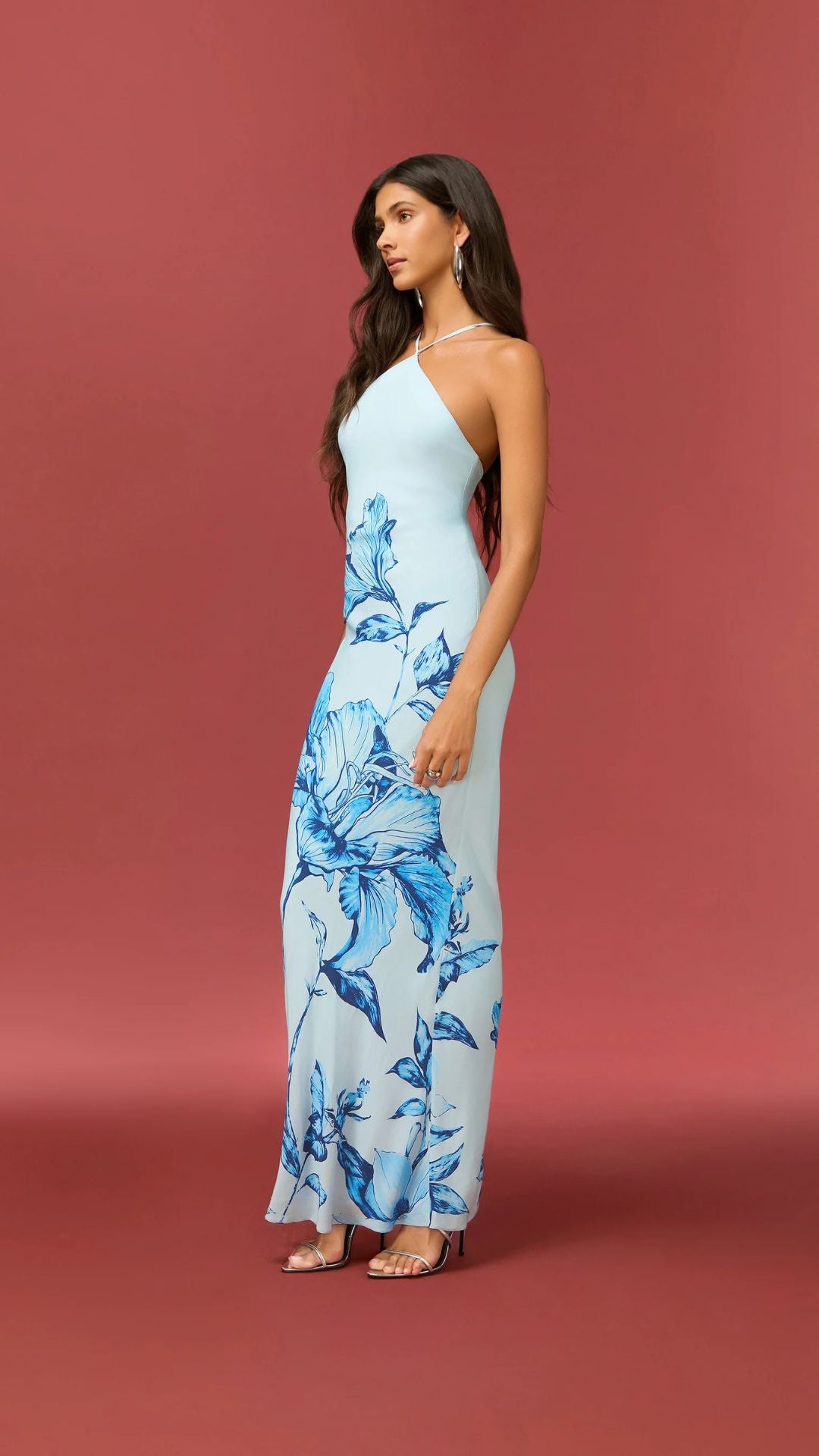 Milo Halter Maxi Dress - Rococo Sand