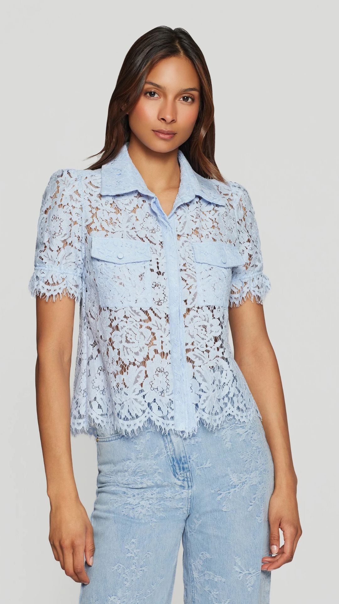 Mina Lace Shirt - Generation Love