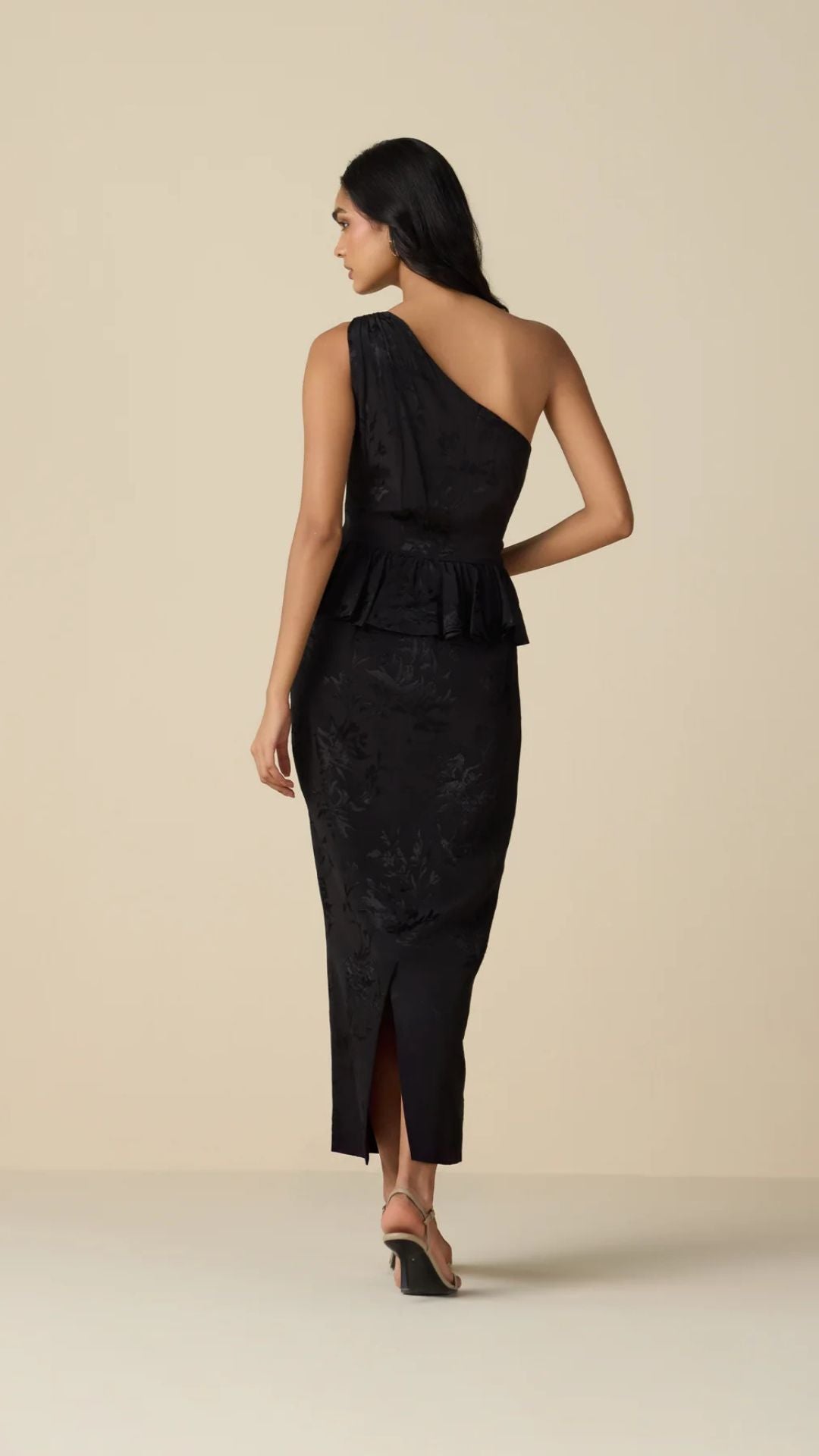 Rasa One-Shoulder Long Dress - Hemant and Nandita