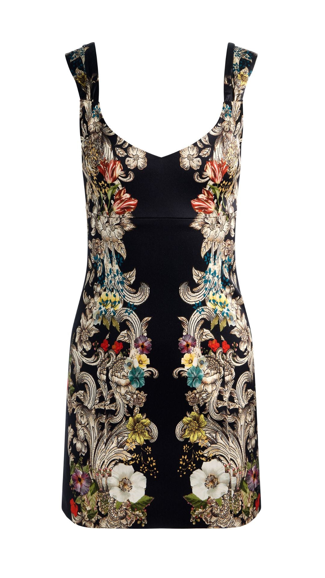 Renee Fitted Mini Dress - Alice and Olivia
