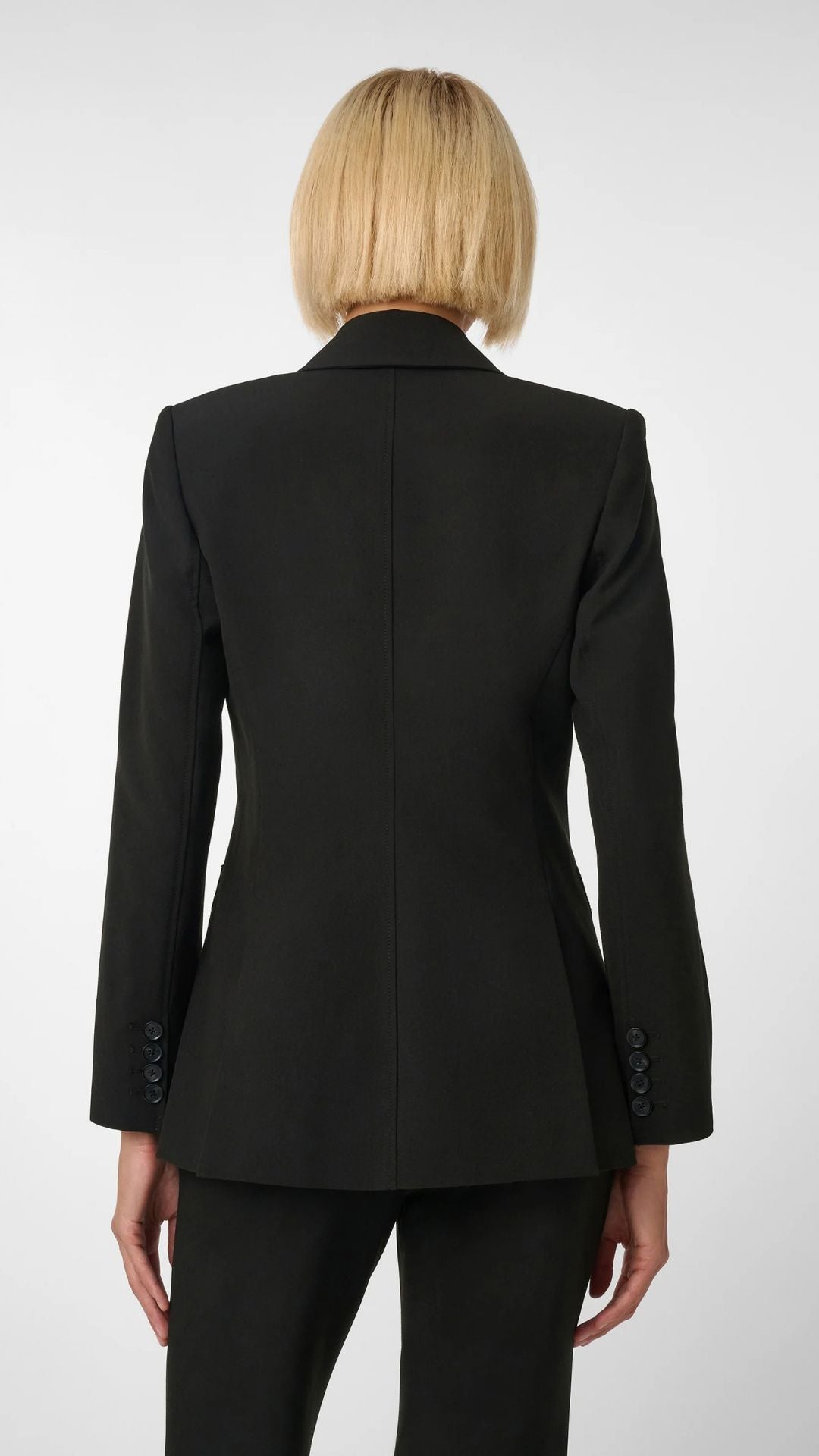 Rory Single Button Blazer Jet - Toccin