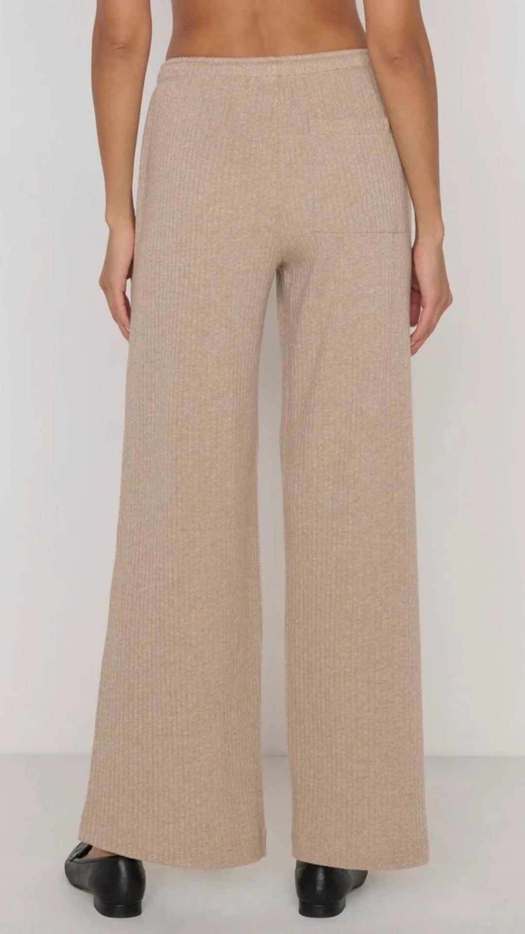 Saina Pant Heather Oatmeal - Nation Ltd.