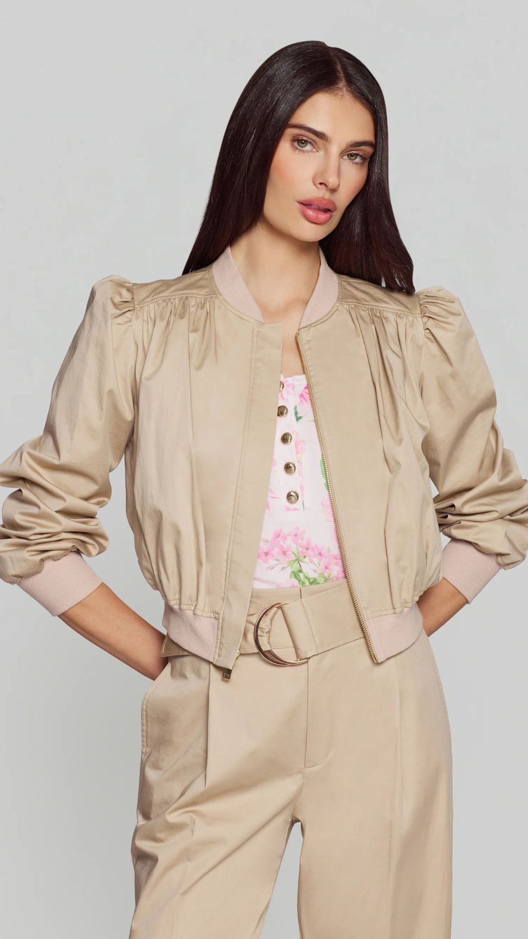 Sariah Cotton Sateen Bomber - Generation Love