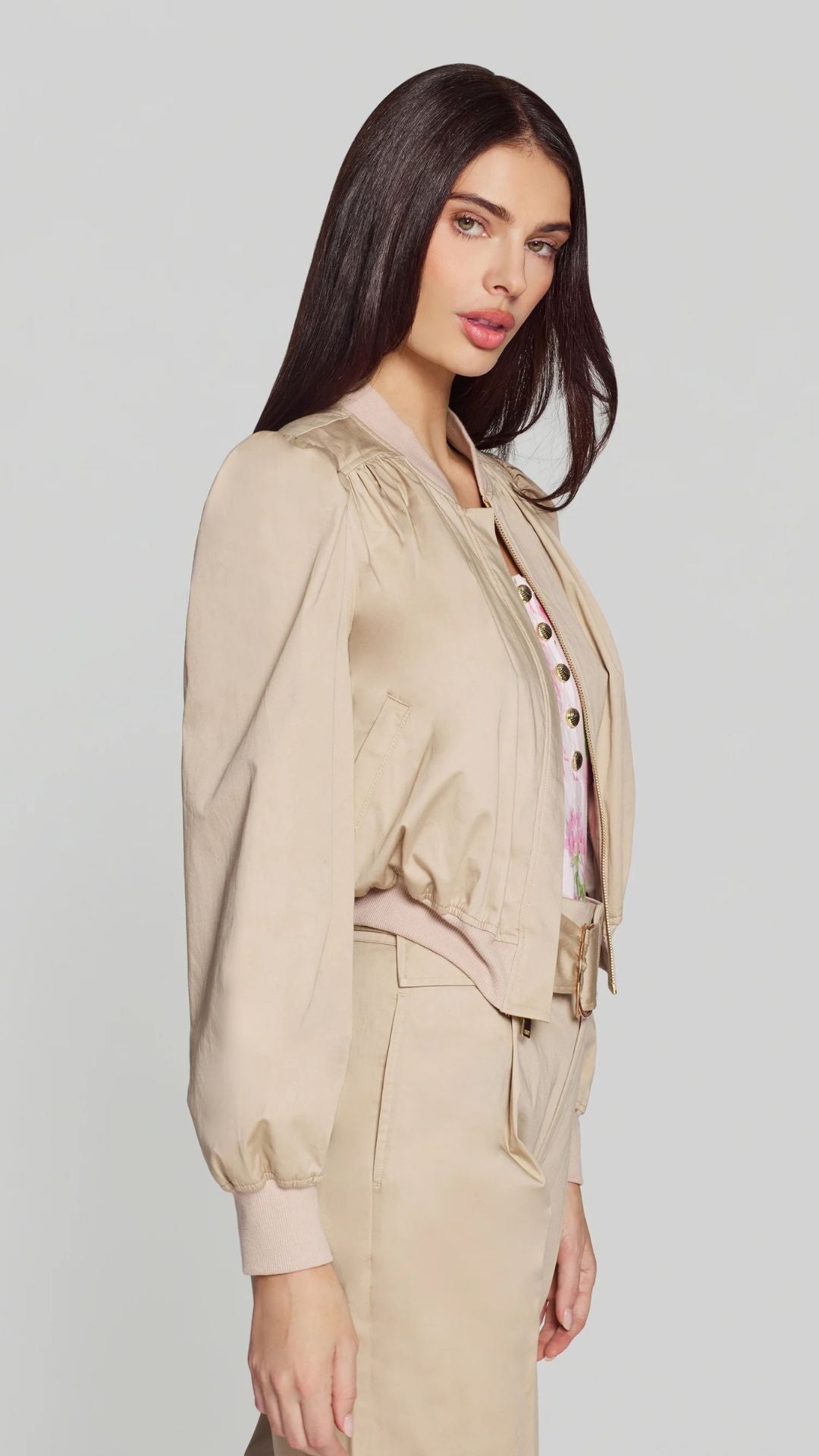Sariah Cotton Sateen Bomber - Generation Love
