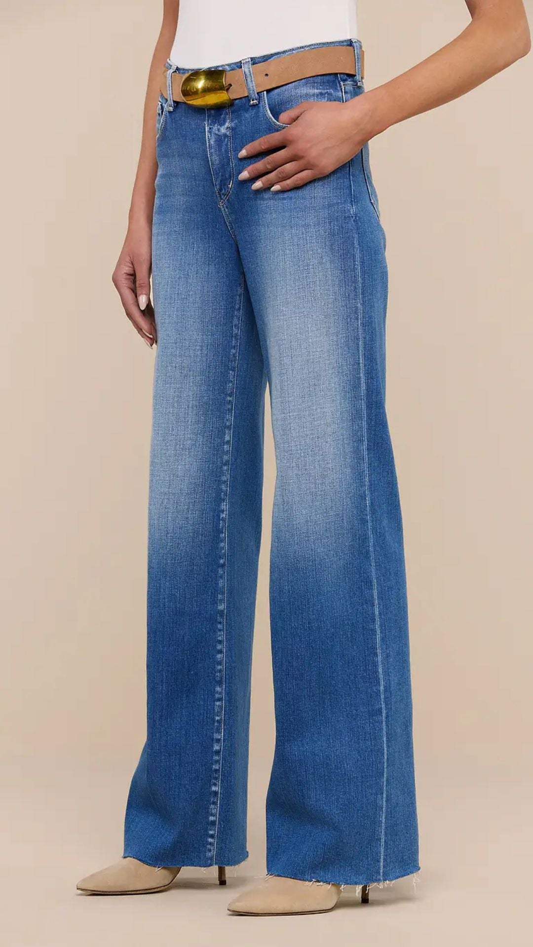 Scottie Wide-Leg Jean Hayward - L'Agence