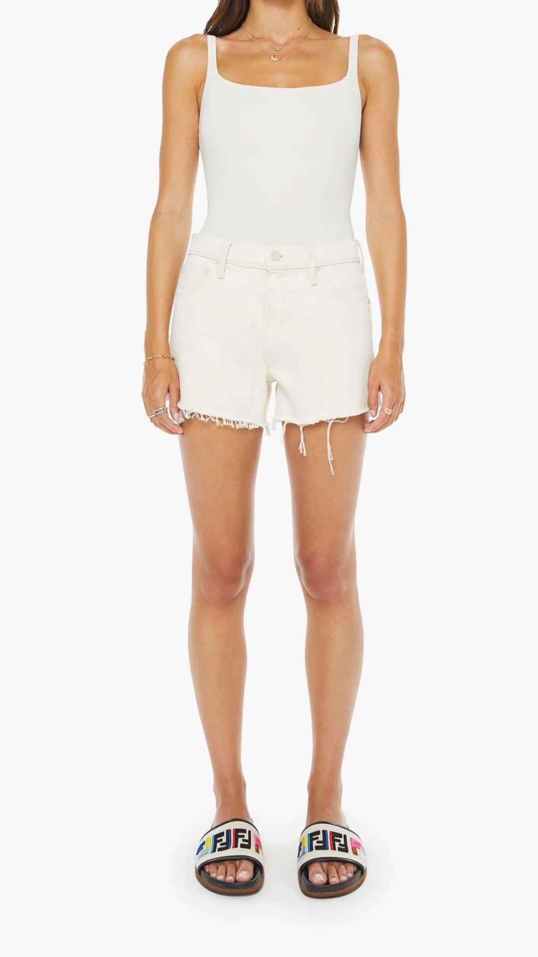 The Dodger Short Fray - Mother Denim