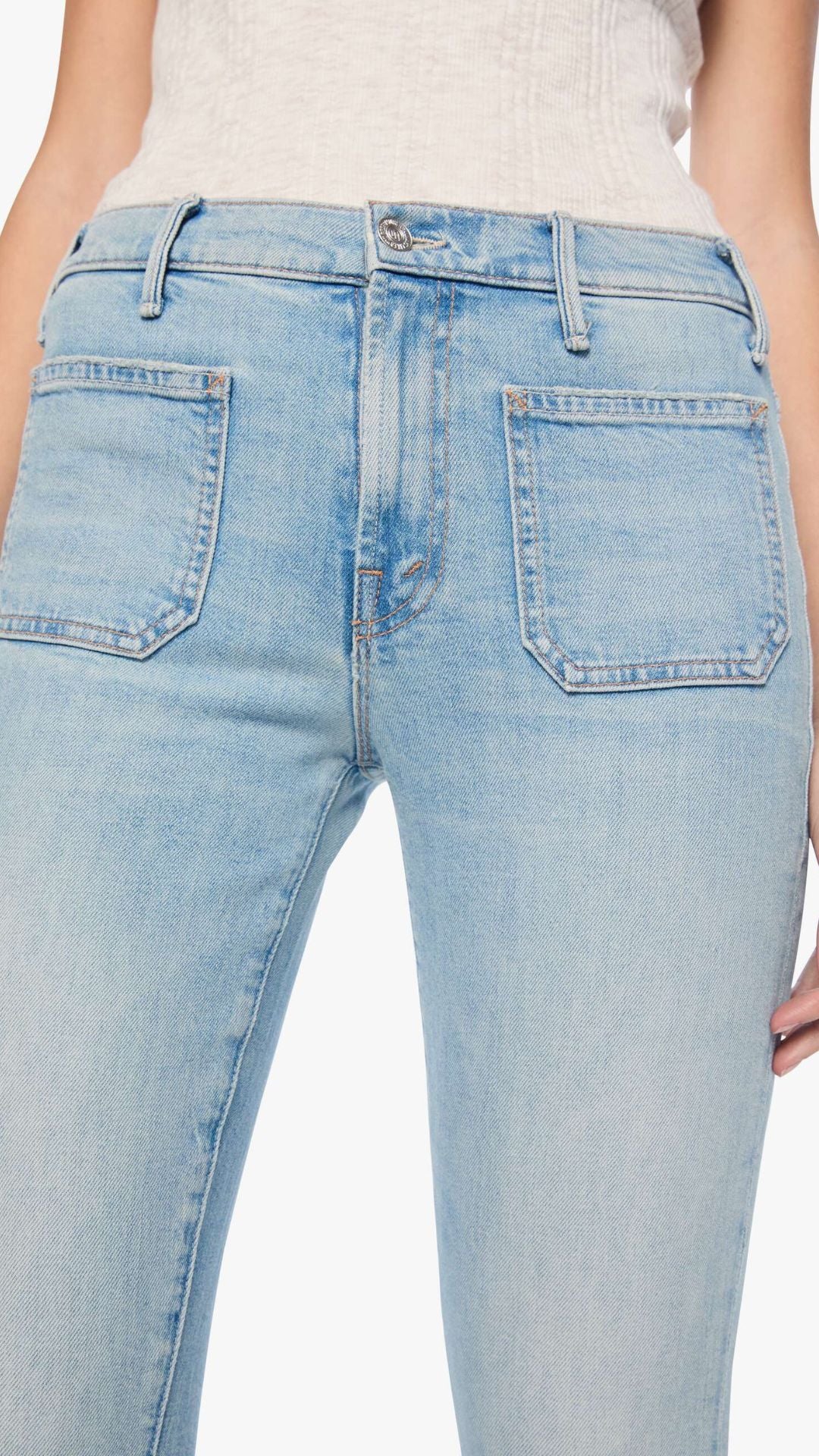 The Patch Pocket Insider Sneak - Mother Denim