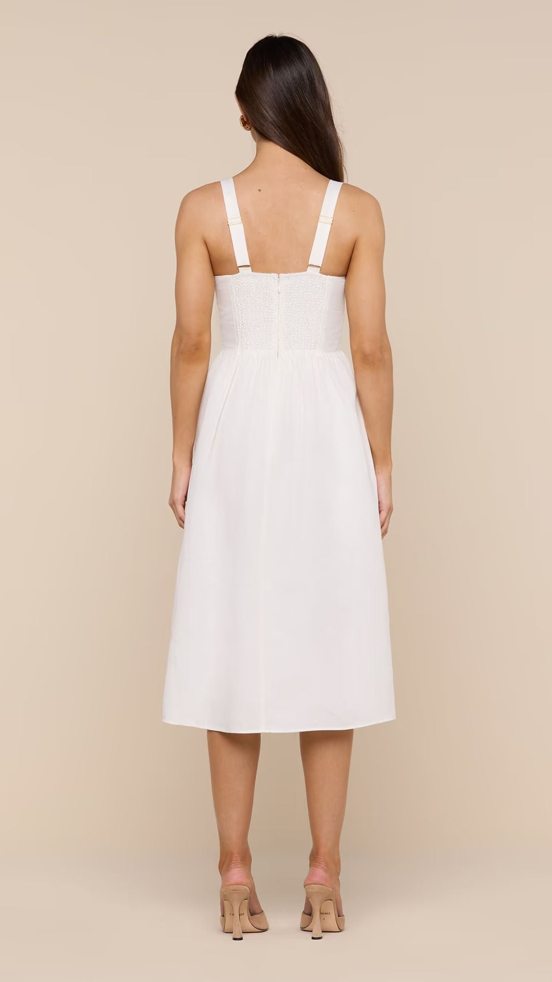 Tiani Bustier Dress Ivory - L'Agence